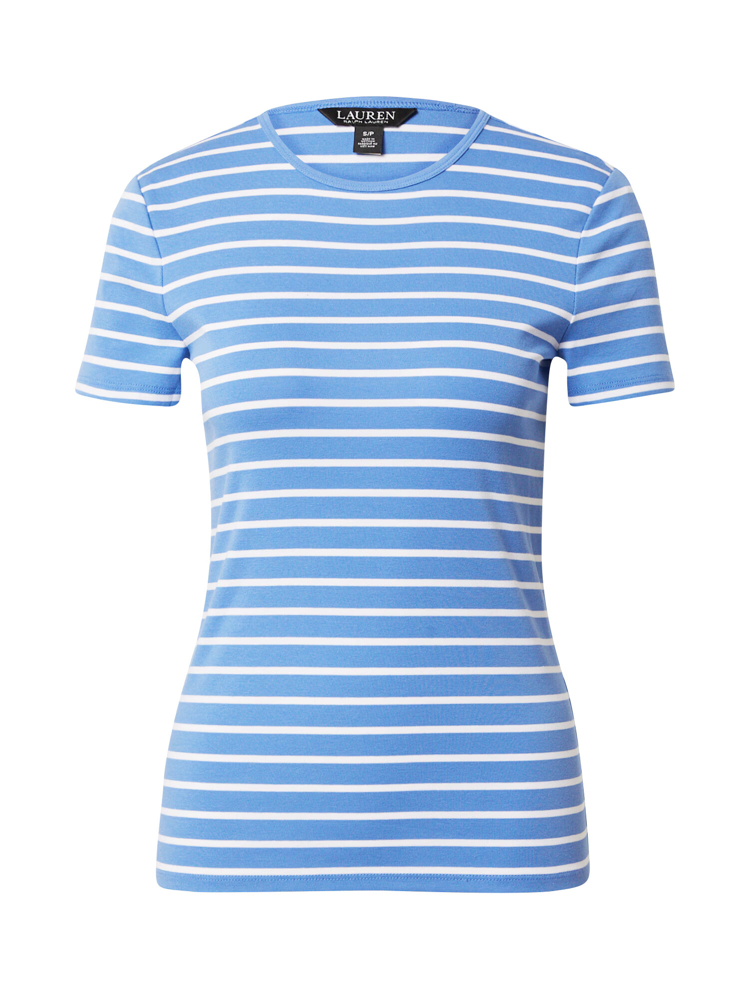 Lauren Ralph Lauren Tricou 'ALLI' albastru / alb - Pled.ro