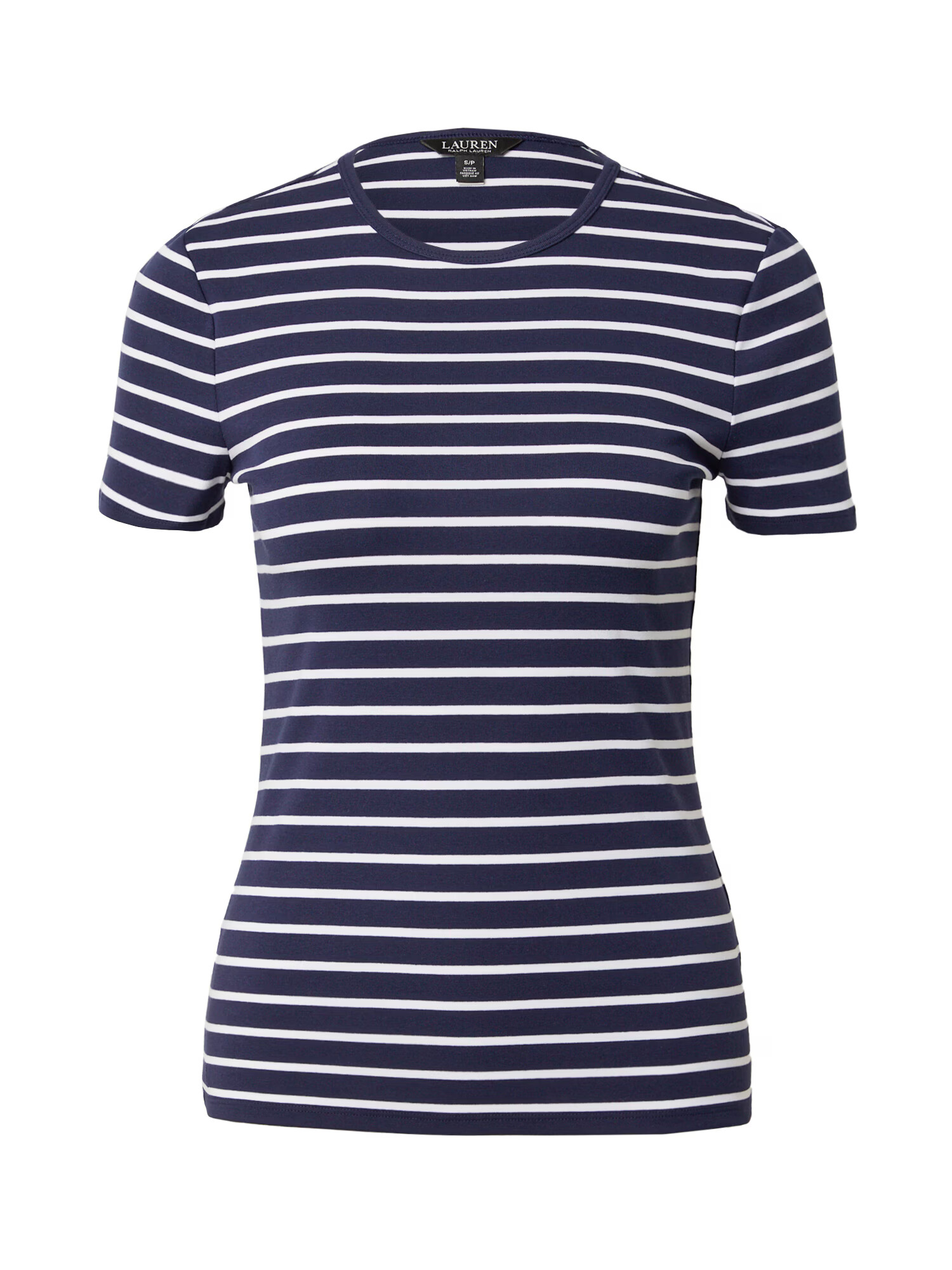 Lauren Ralph Lauren Tricou 'ALLI' bleumarin / alb - Pled.ro