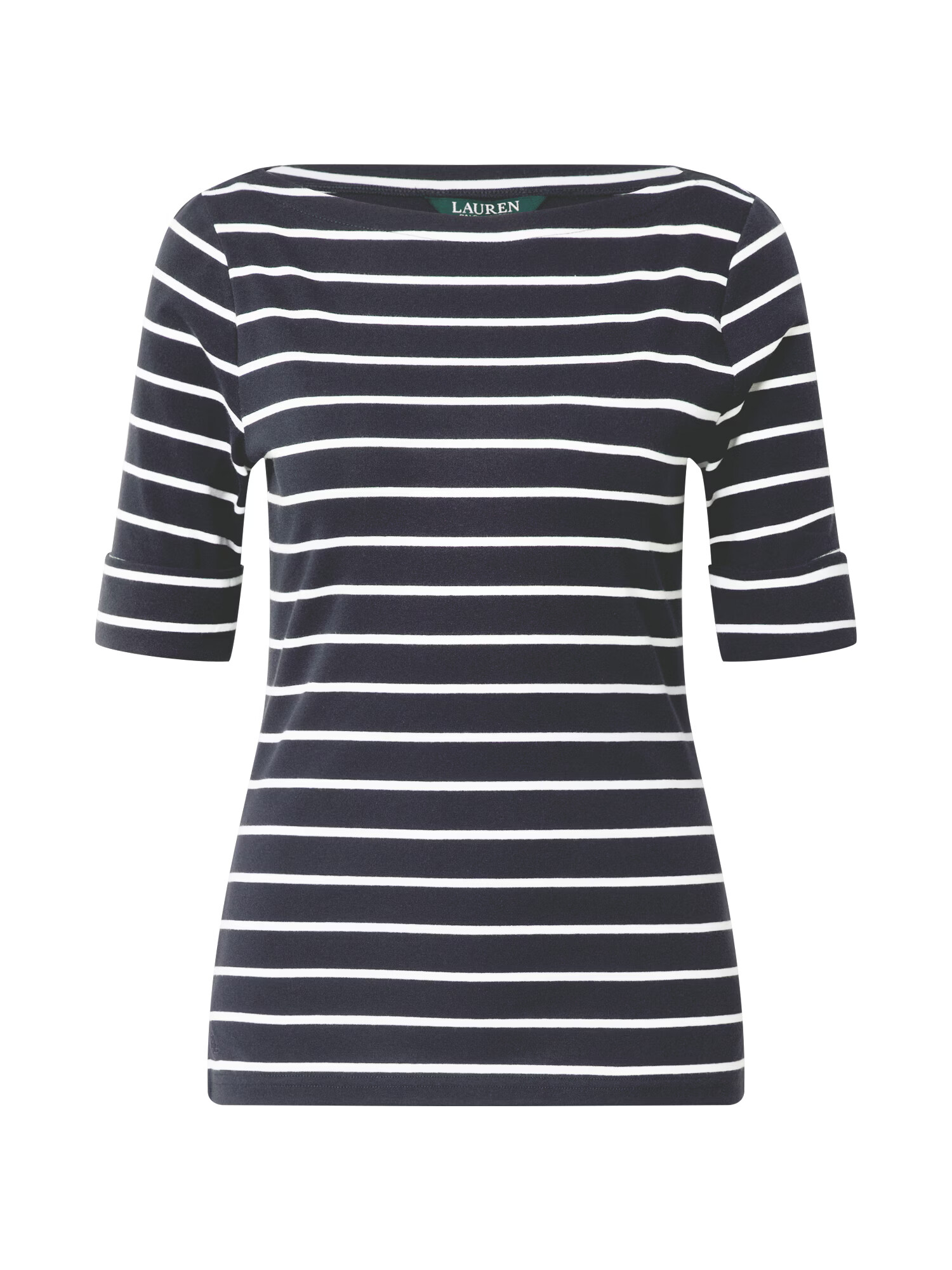 Lauren Ralph Lauren Tricou bleumarin / alb - Pled.ro