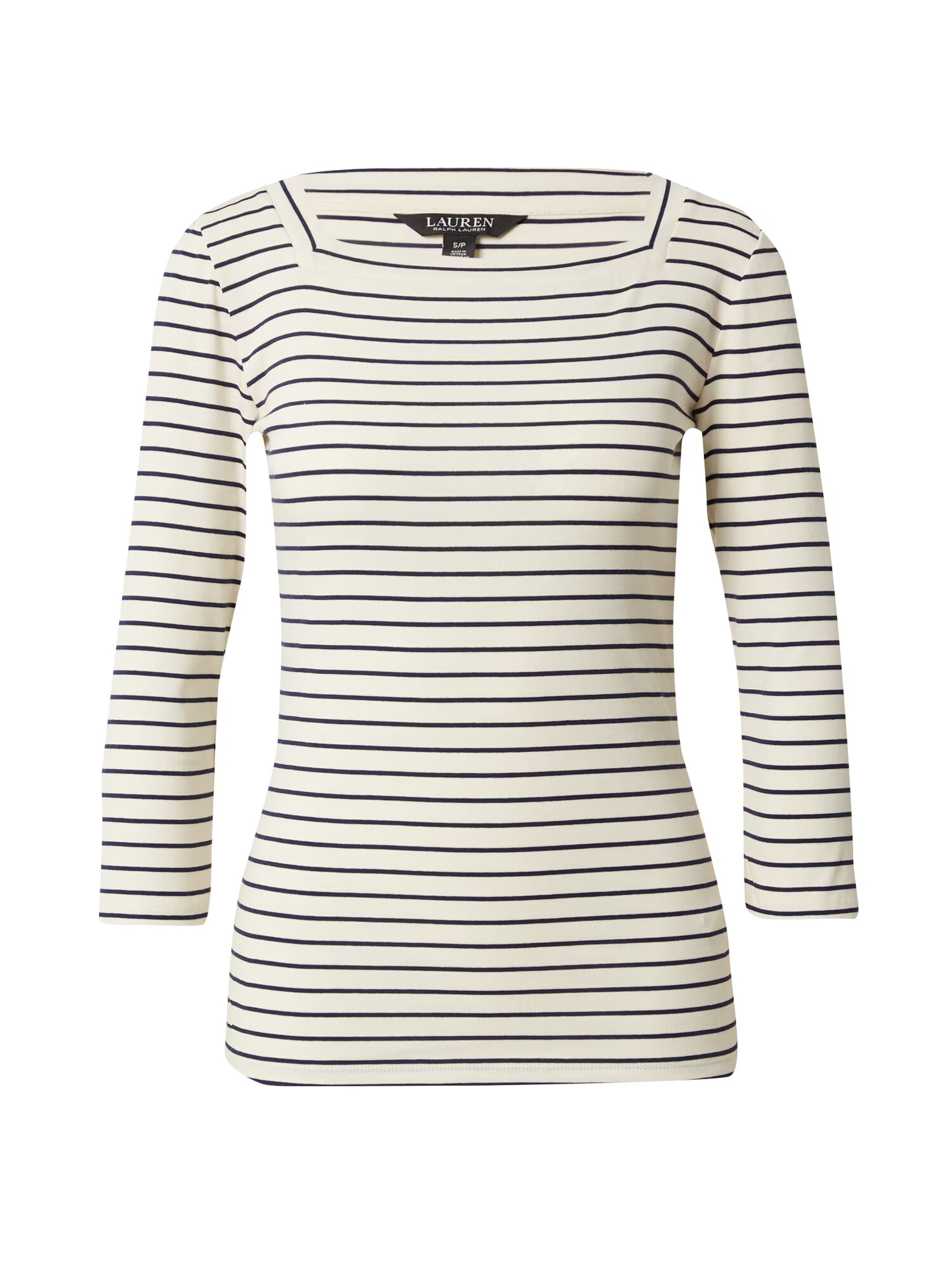 Lauren Ralph Lauren Tricou crem / bleumarin - Pled.ro