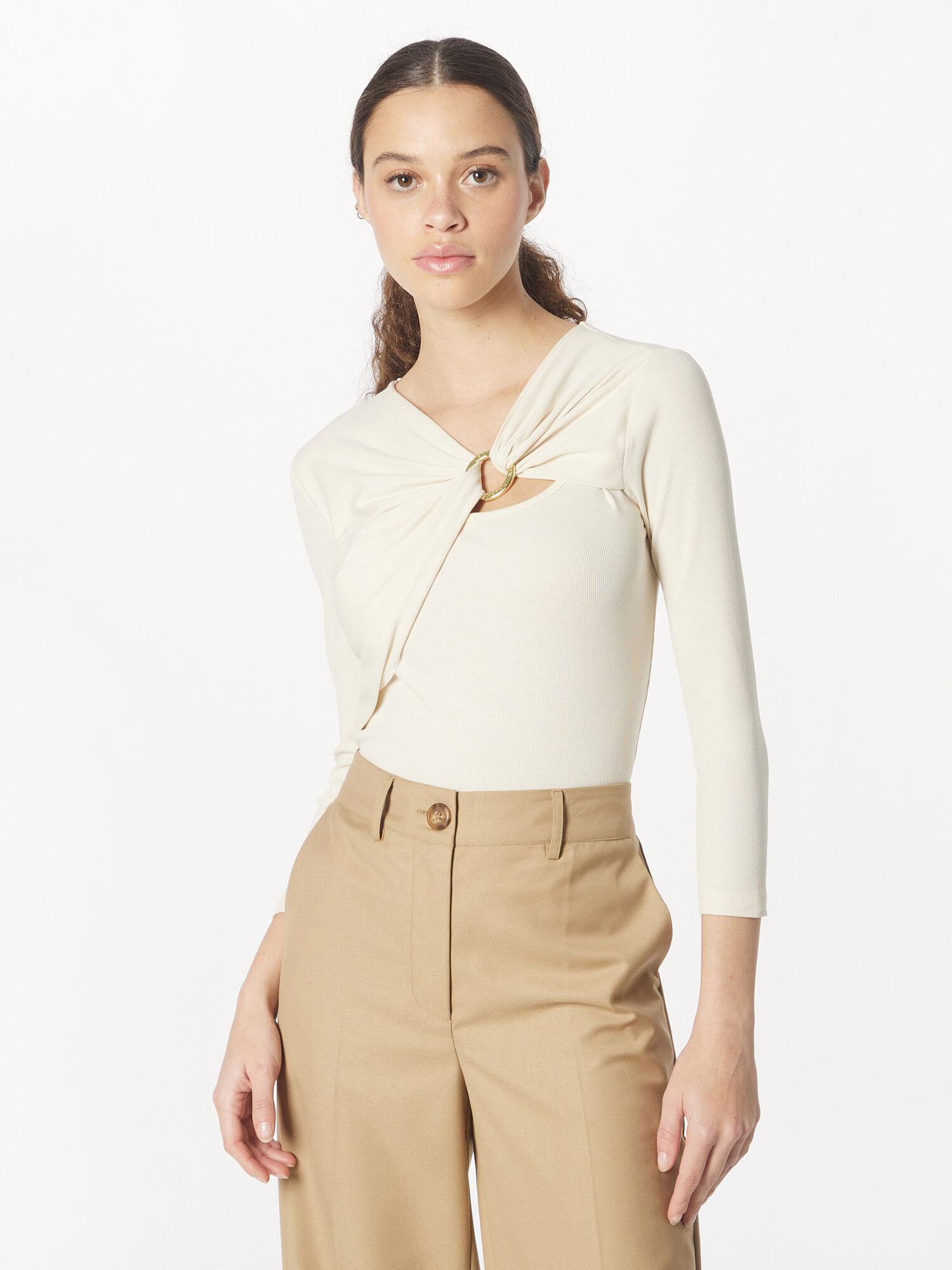 Lauren Ralph Lauren Tricou 'Fridolf' crem - Pled.ro