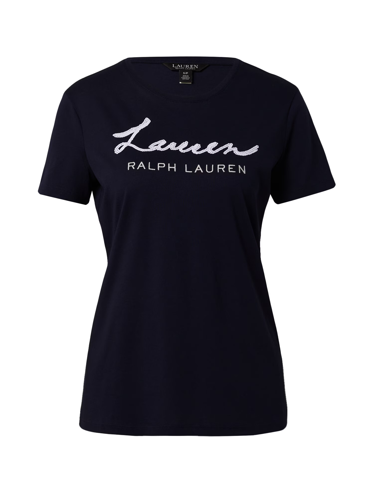 Lauren Ralph Lauren Tricou 'KATLIN' bleumarin / alb - Pled.ro