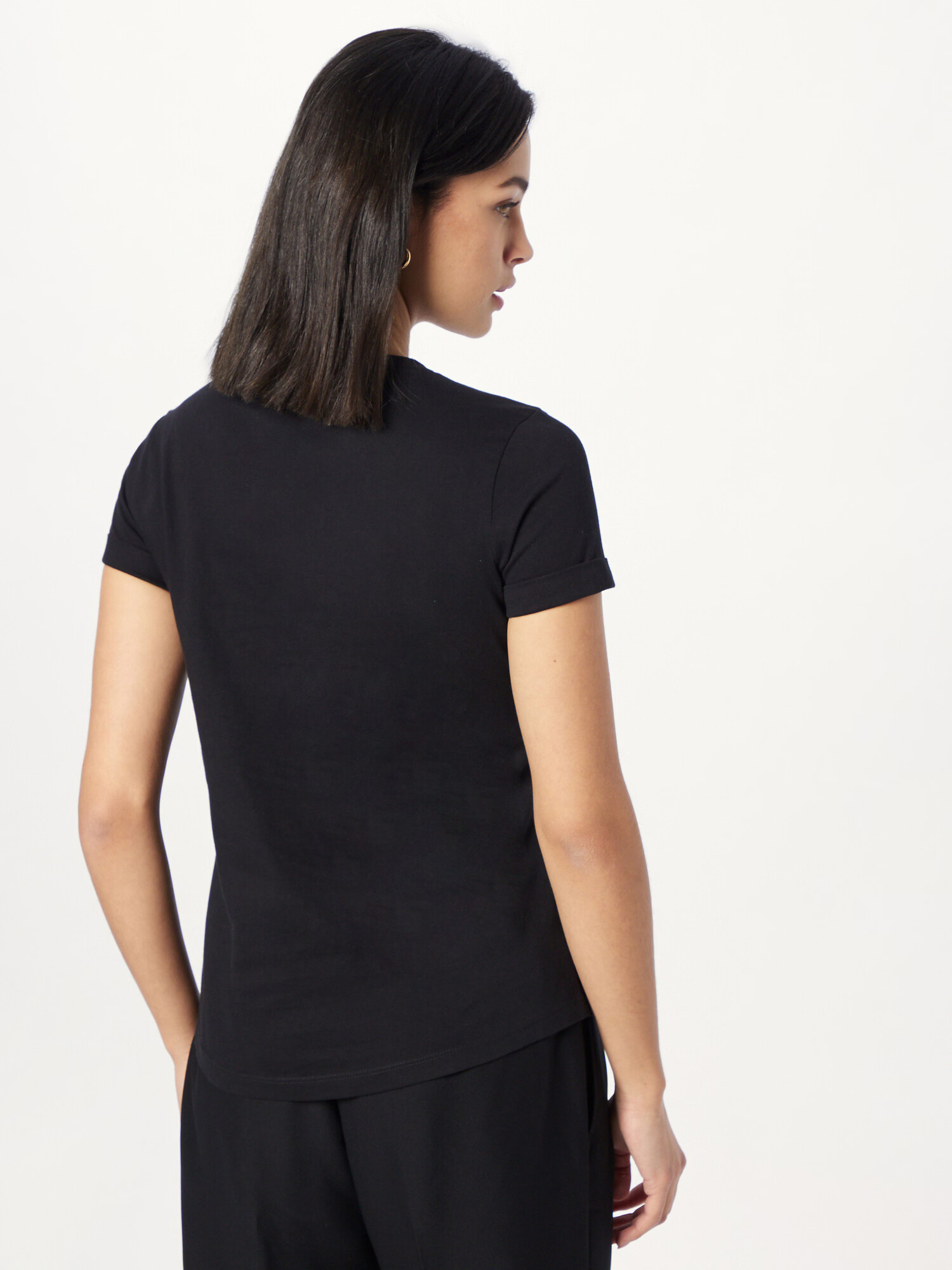 Lauren Ralph Lauren Tricou maro închis / negru - Pled.ro