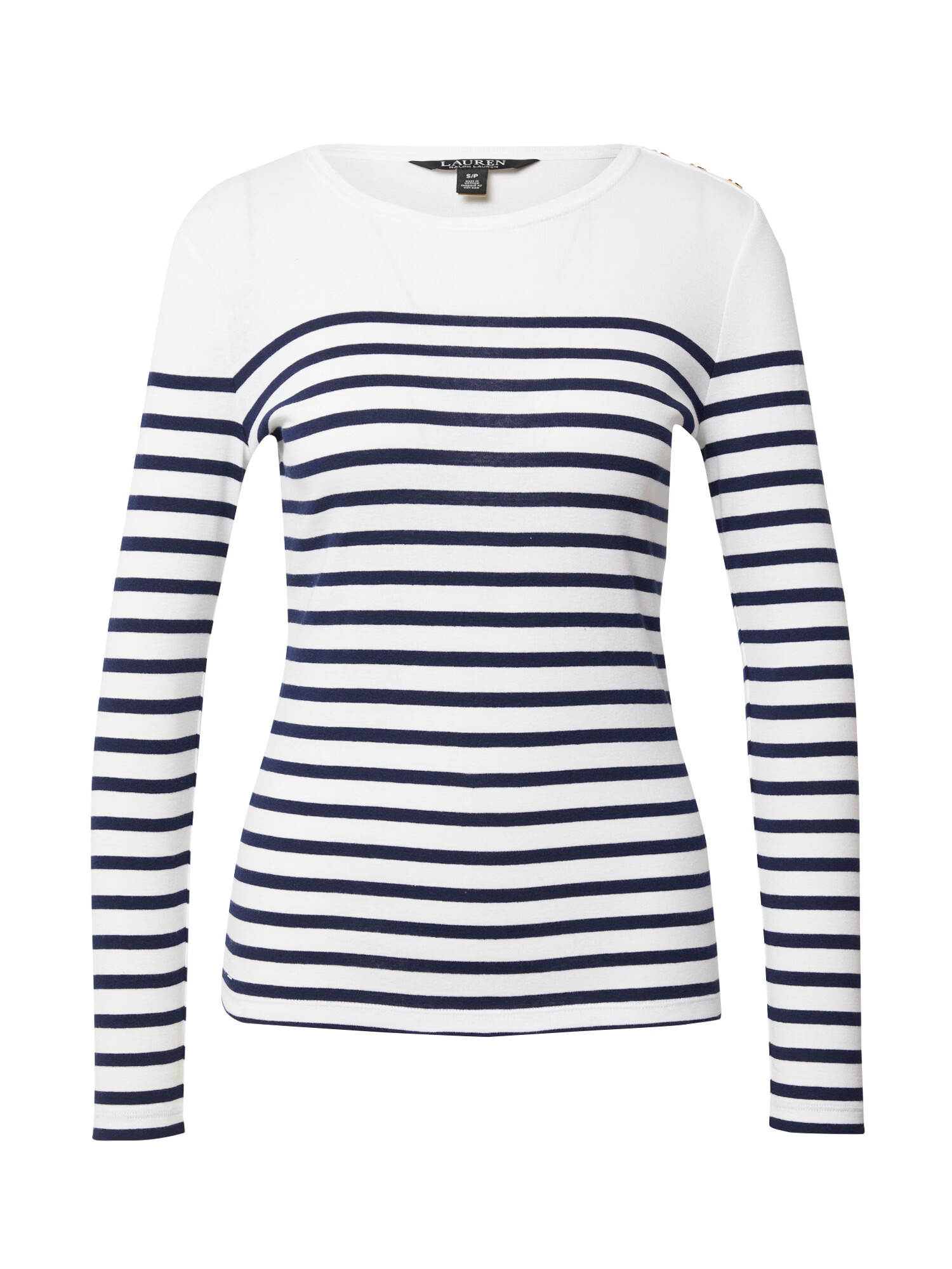 Lauren Ralph Lauren Tricou 'MULIATI' bleumarin / alb - Pled.ro