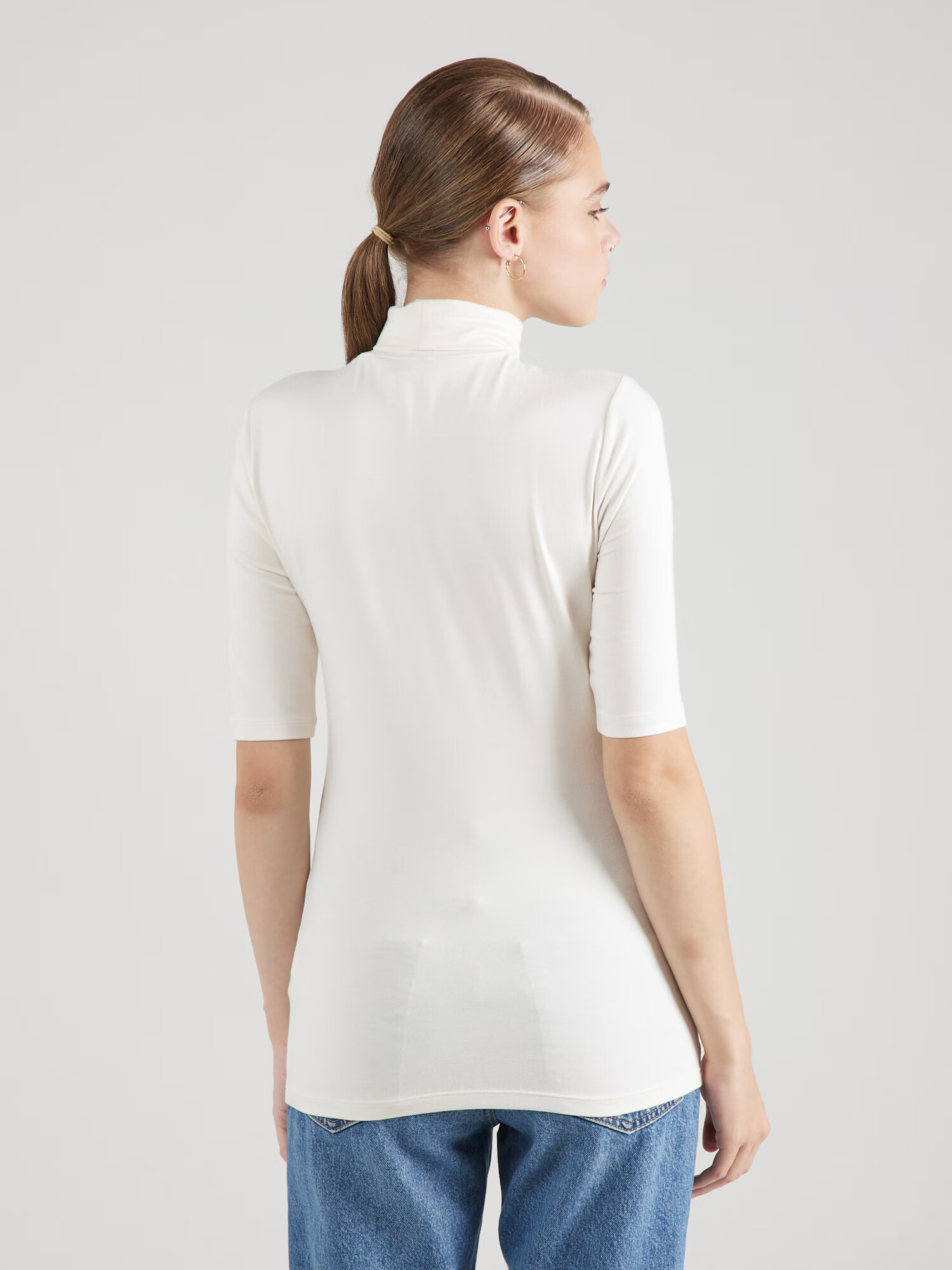 Lauren Ralph Lauren Tricou 'WILLA' crem - Pled.ro