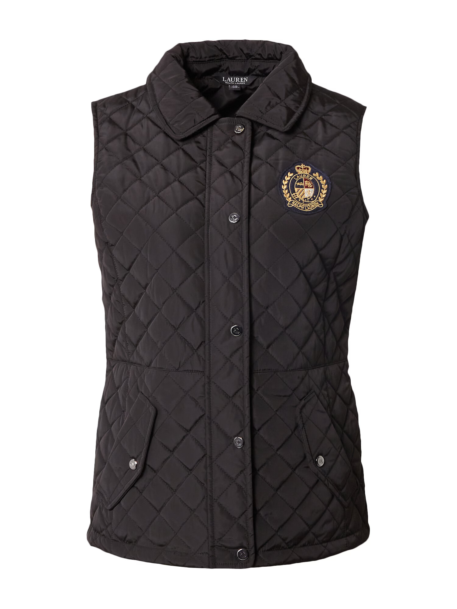 Lauren Ralph Lauren Vestă bej / negru - Pled.ro