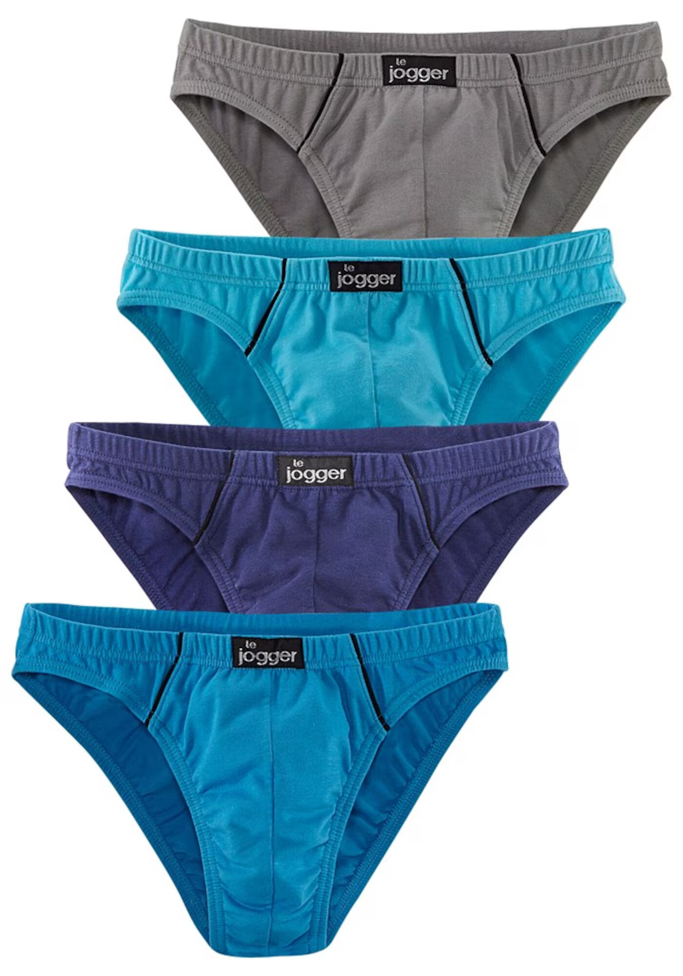 LE JOGGER Slip albastru / turcoaz / indigo / gri - Pled.ro