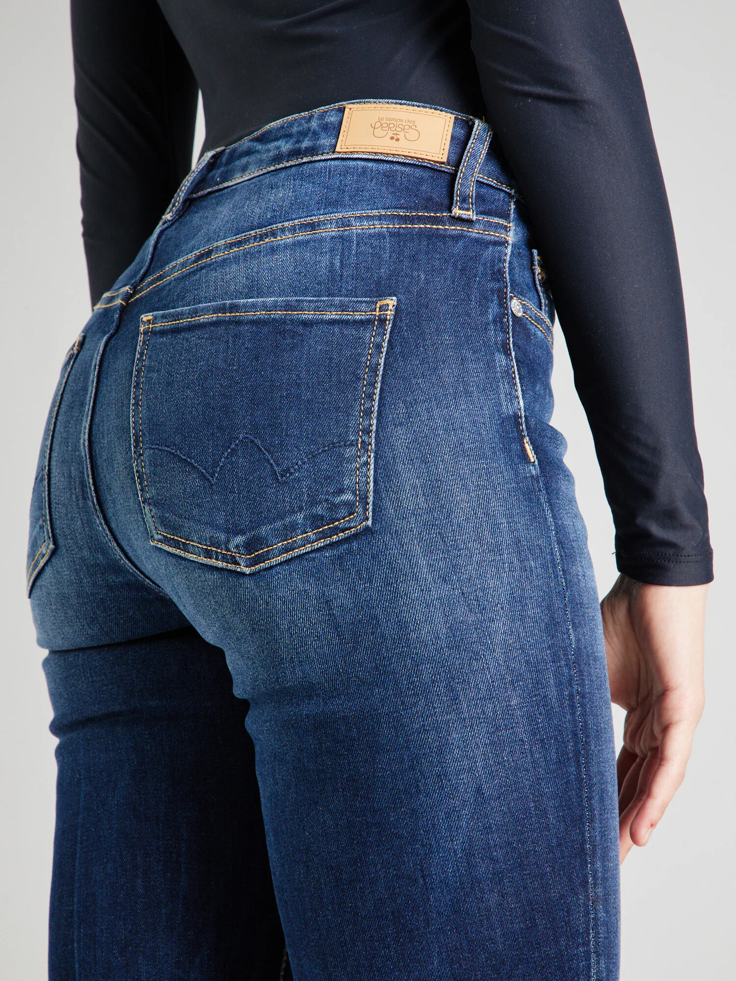 Le Temps Des Cerises Jeans 'Power' albastru denim - Pled.ro