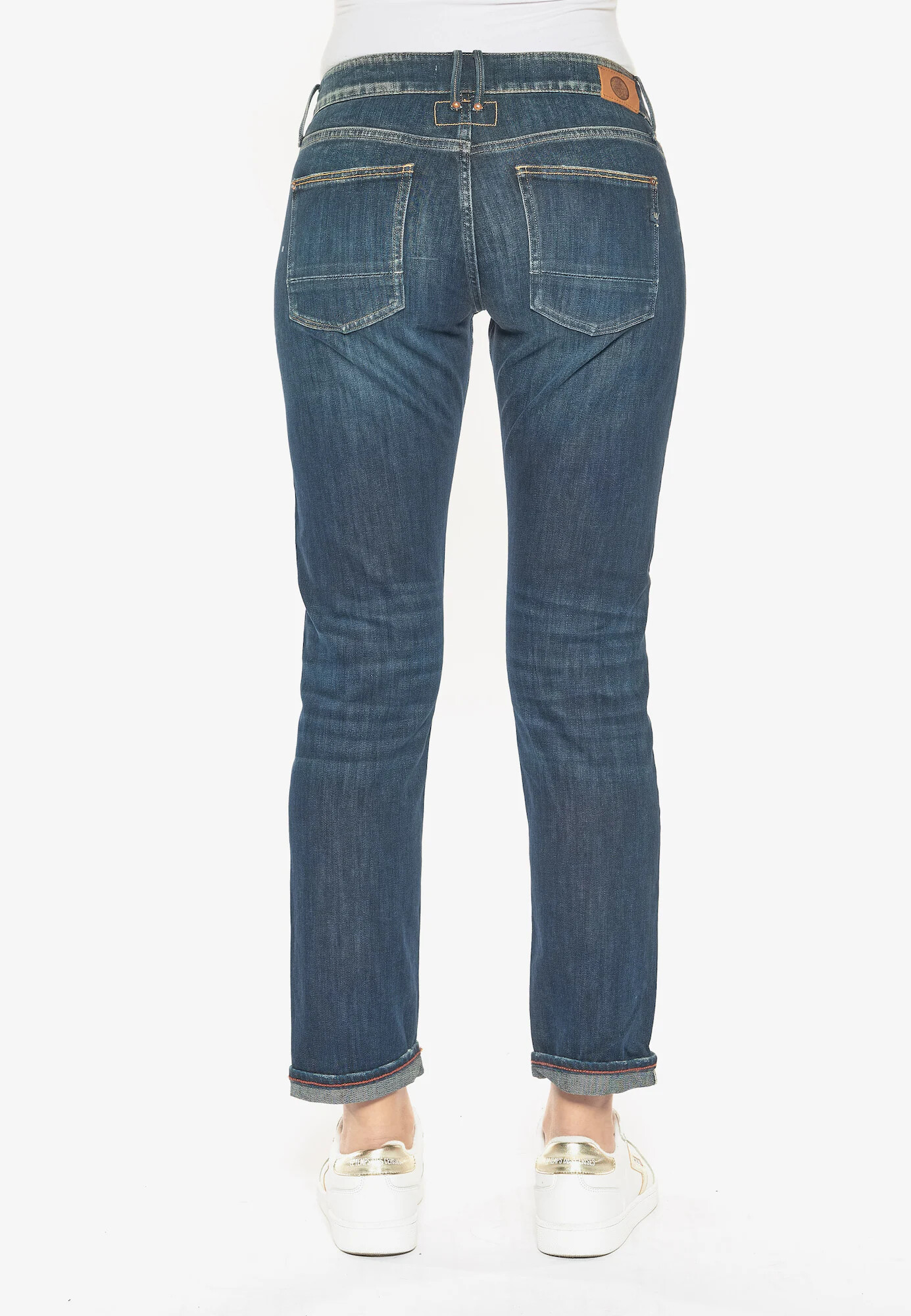 Le Temps Des Cerises Jeans albastru denim - Pled.ro