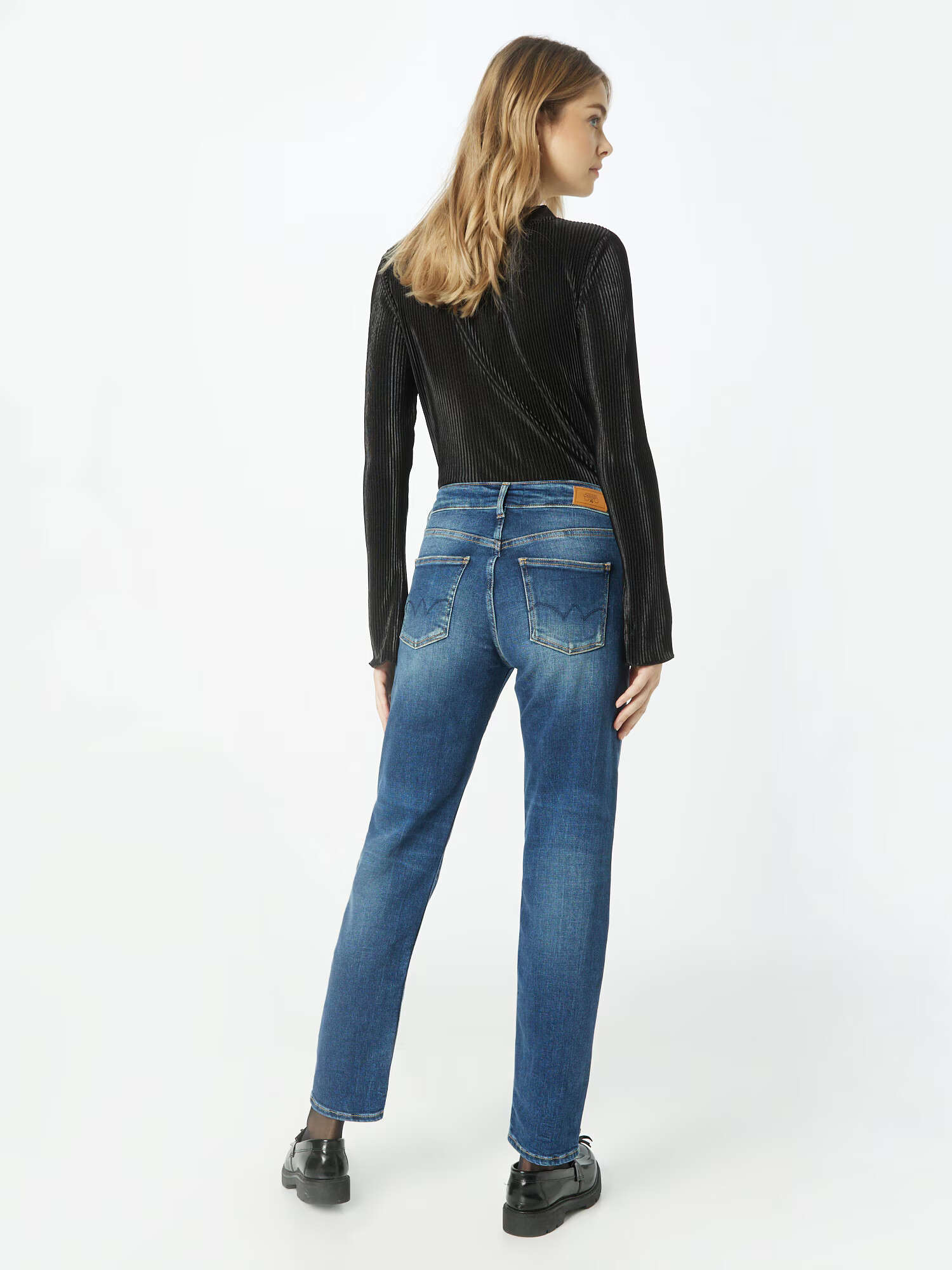 Le Temps Des Cerises Jeans albastru denim - Pled.ro