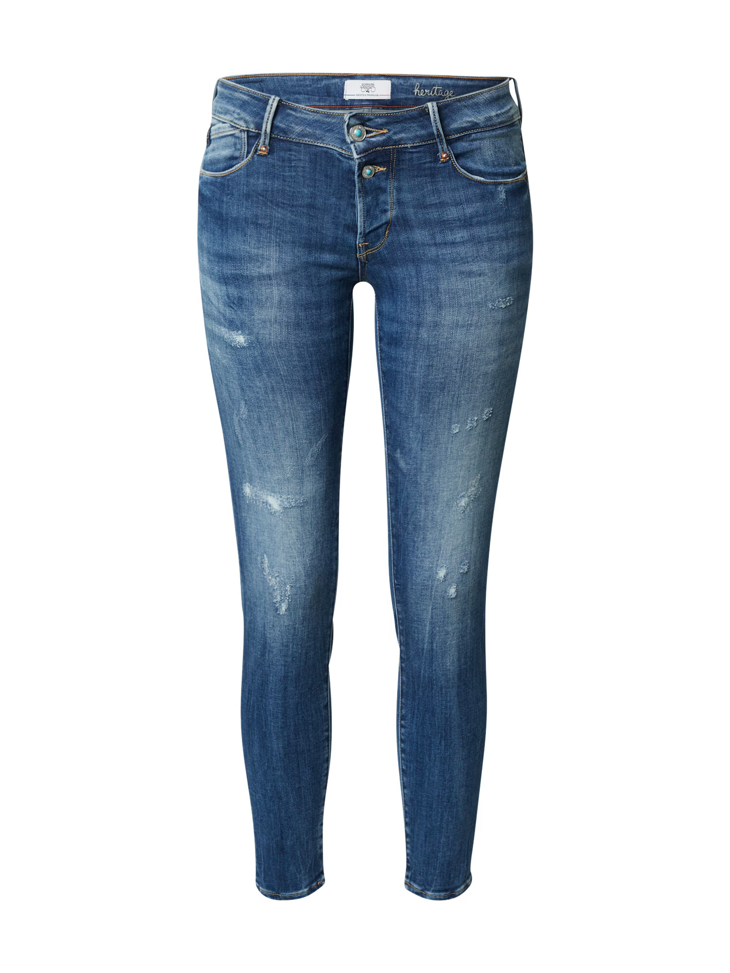 Le Temps Des Cerises Jeans albastru denim - Pled.ro