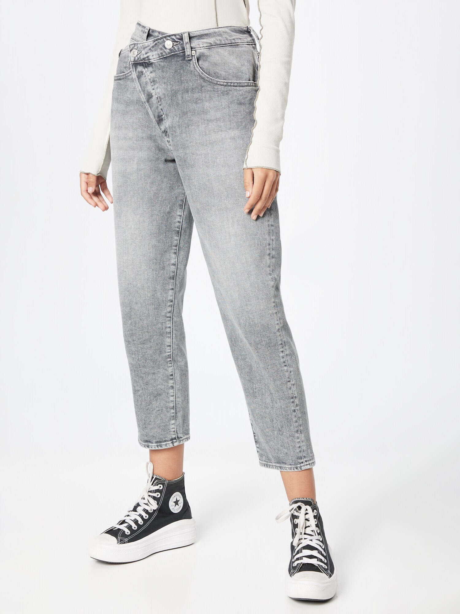 Le Temps Des Cerises Jeans 'Cosy' gri denim - Pled.ro