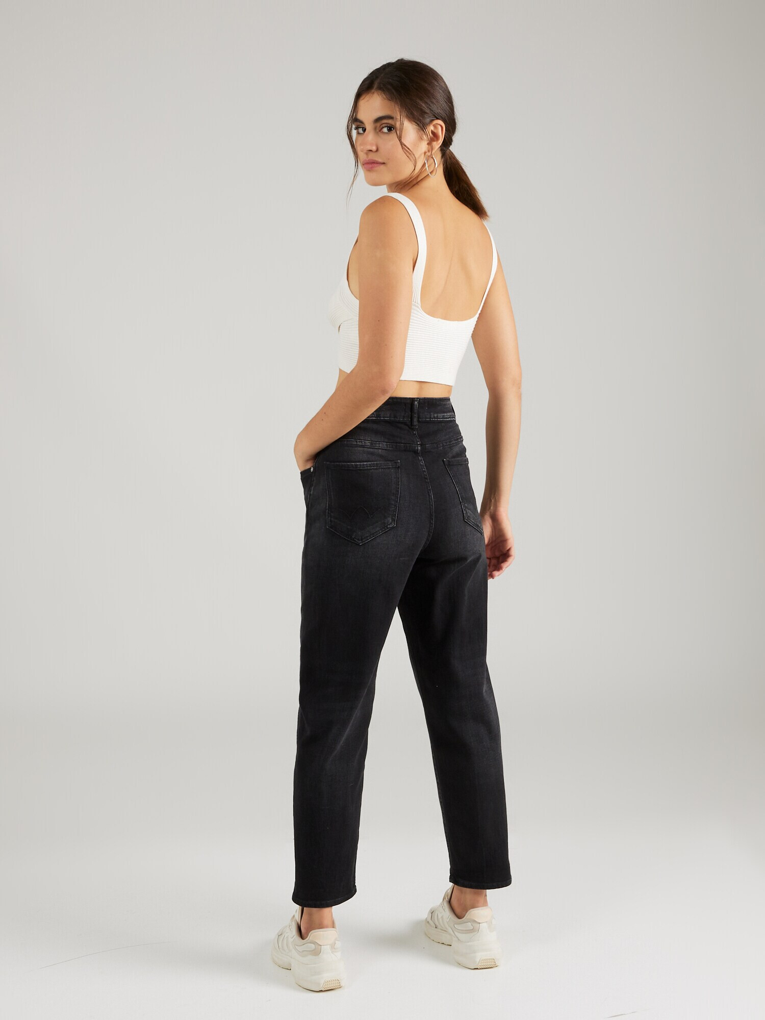 Le Temps Des Cerises Jeans 'COSY' negru denim - Pled.ro