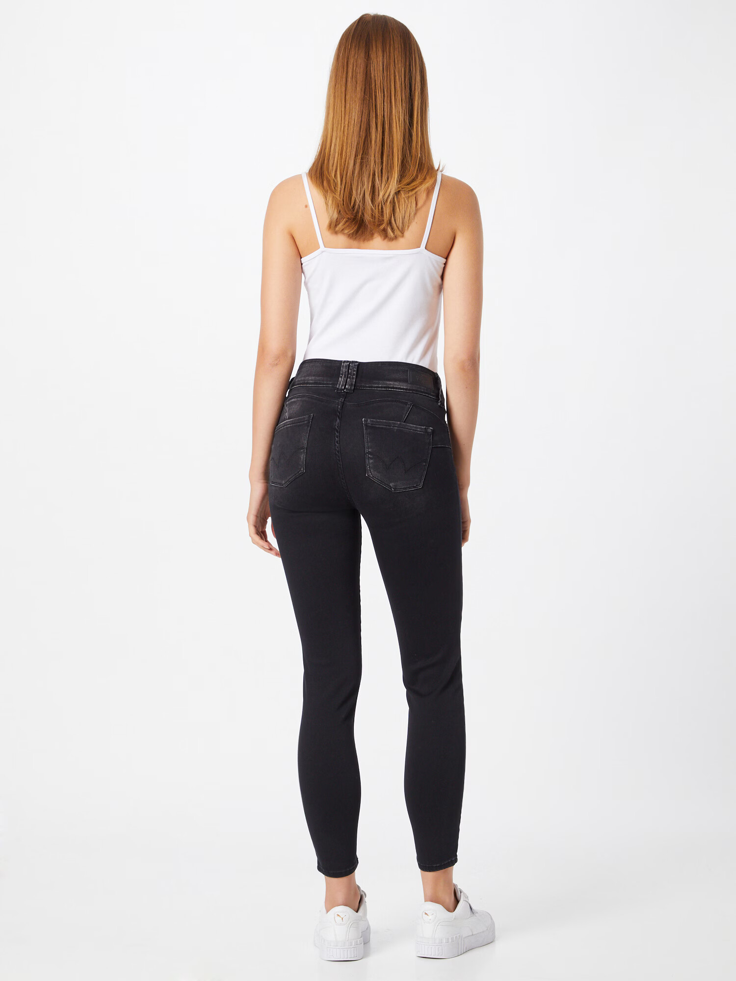 Le Temps Des Cerises Jeans negru denim - Pled.ro