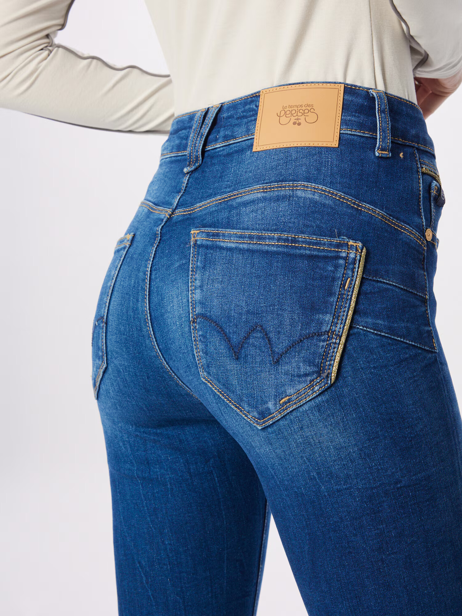 Le Temps Des Cerises Jeans 'PULP' albastru denim - Pled.ro