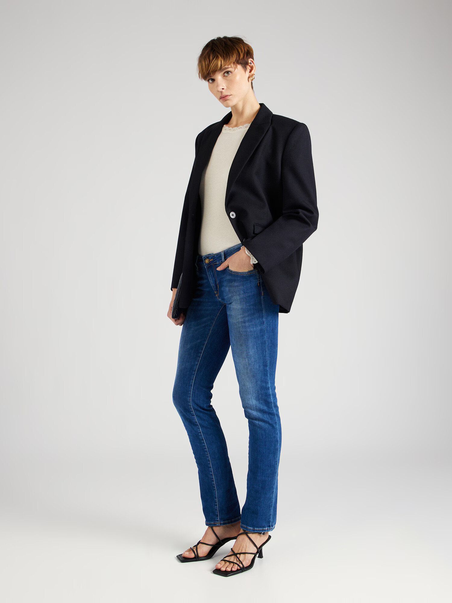 Le Temps Des Cerises Jeans 'Pulp' albastru denim - Pled.ro