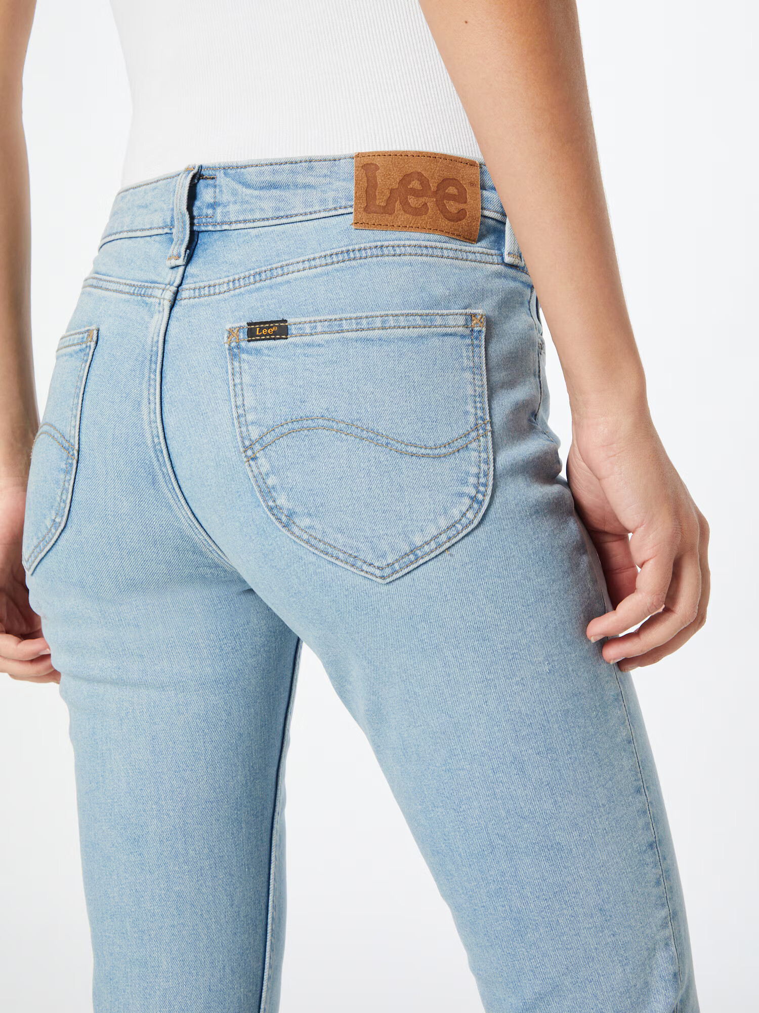 Lee Jeans albastru denim - Pled.ro