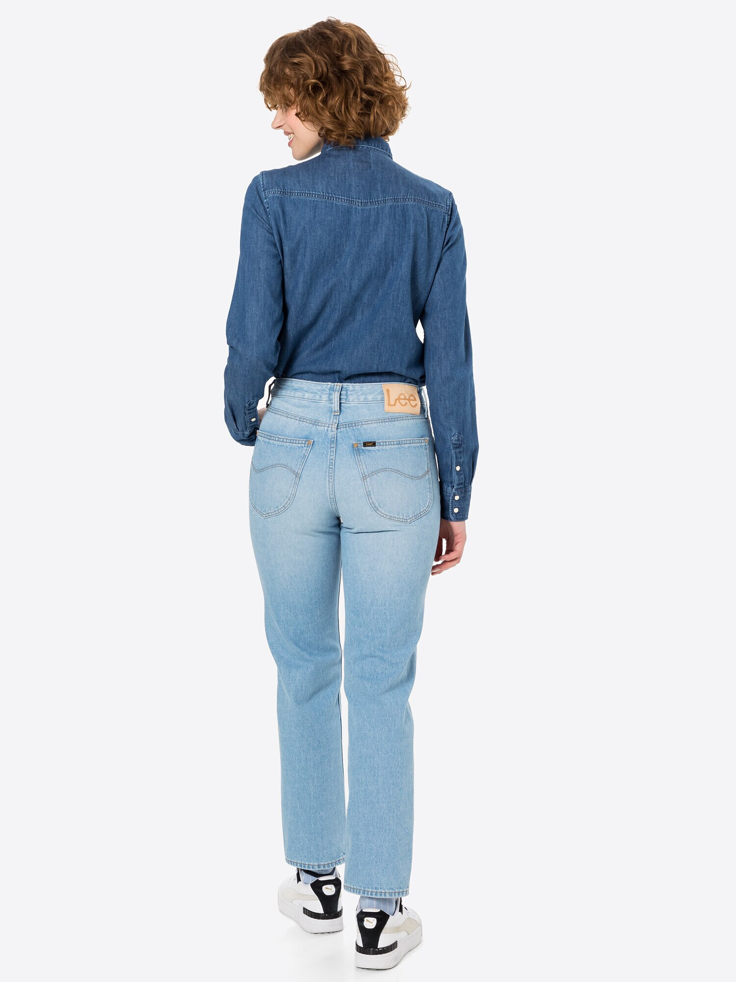 Lee Jeans 'Carol' albastru deschis - Pled.ro