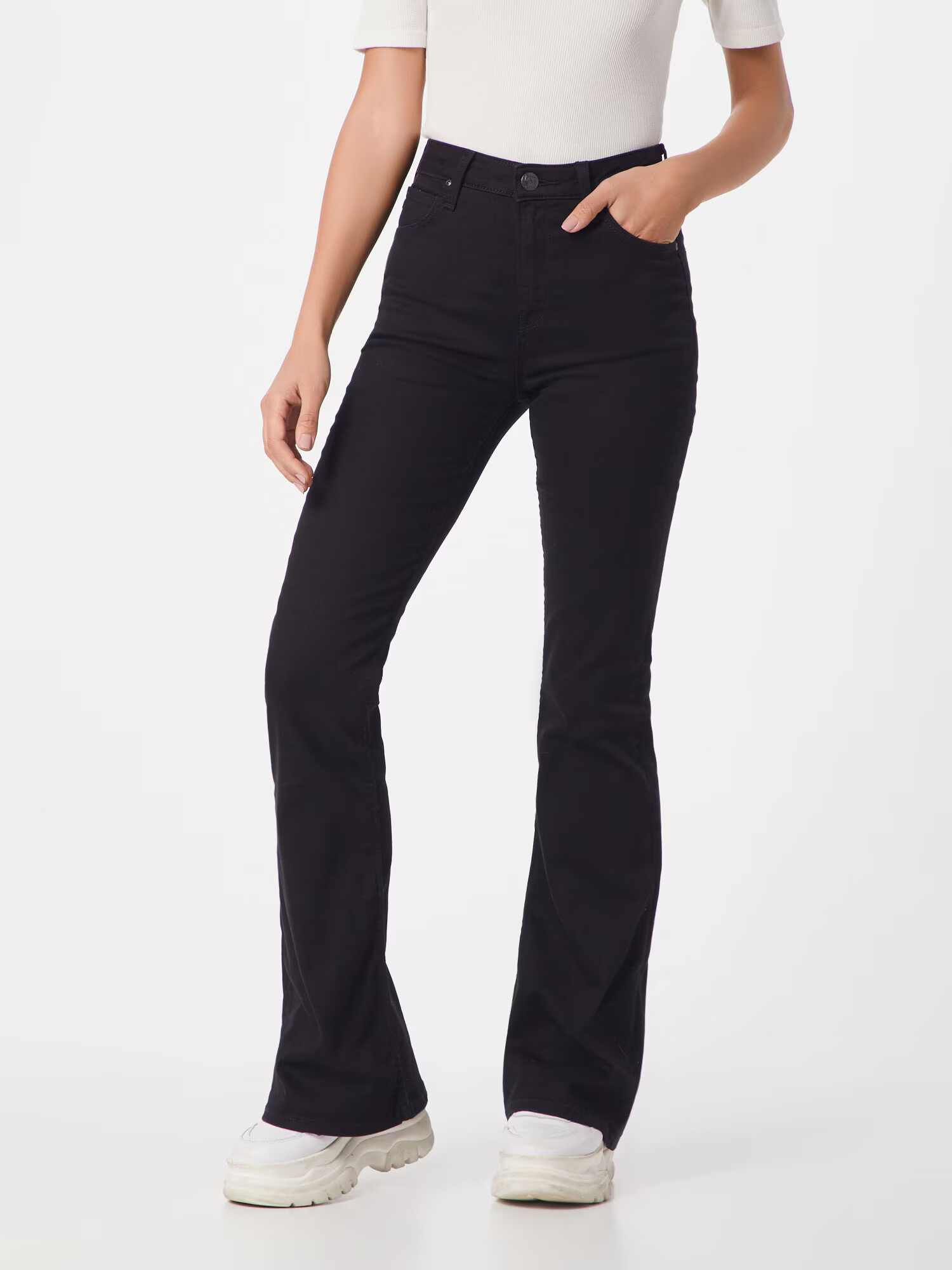 Lee Jeans negru denim - Pled.ro