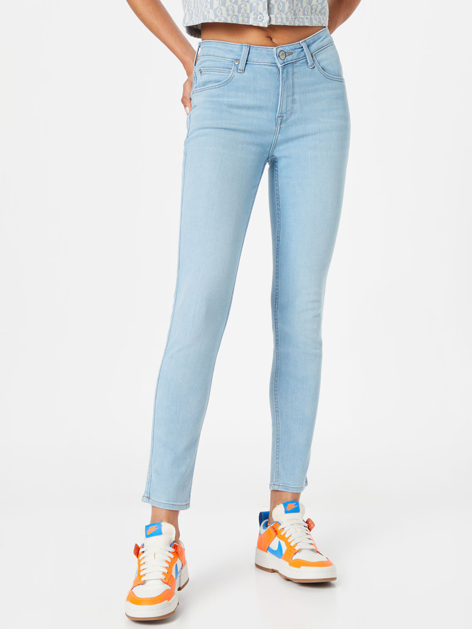 Lee Jeans 'Scarlett' albastru deschis - Pled.ro