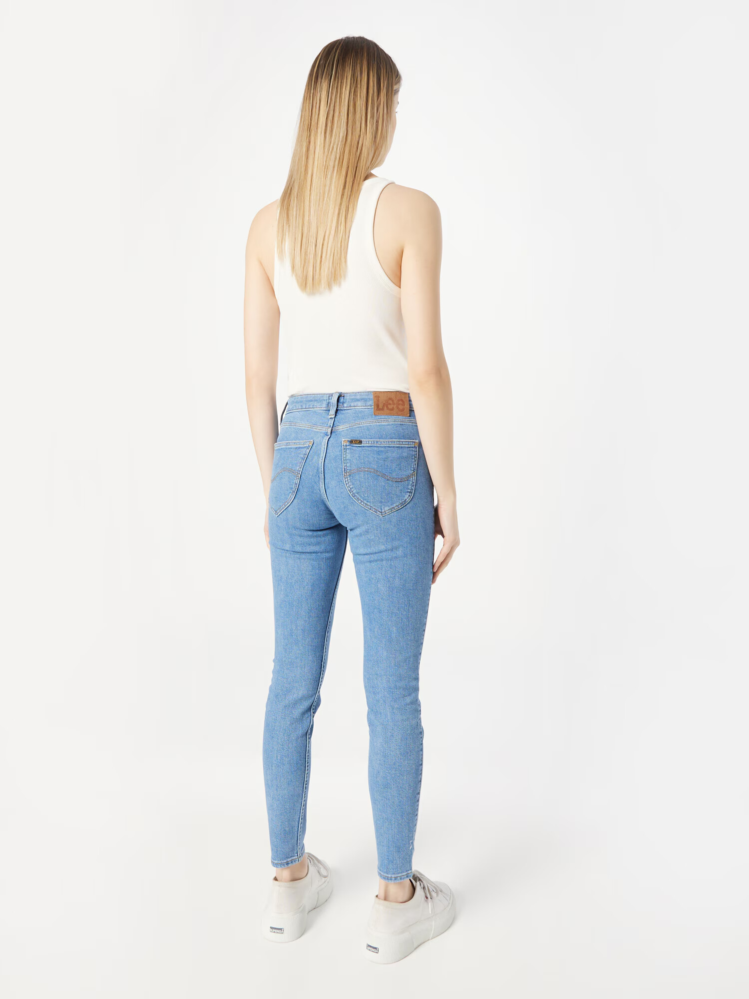 Lee Jeans 'Scarlett' albastru deschis - Pled.ro