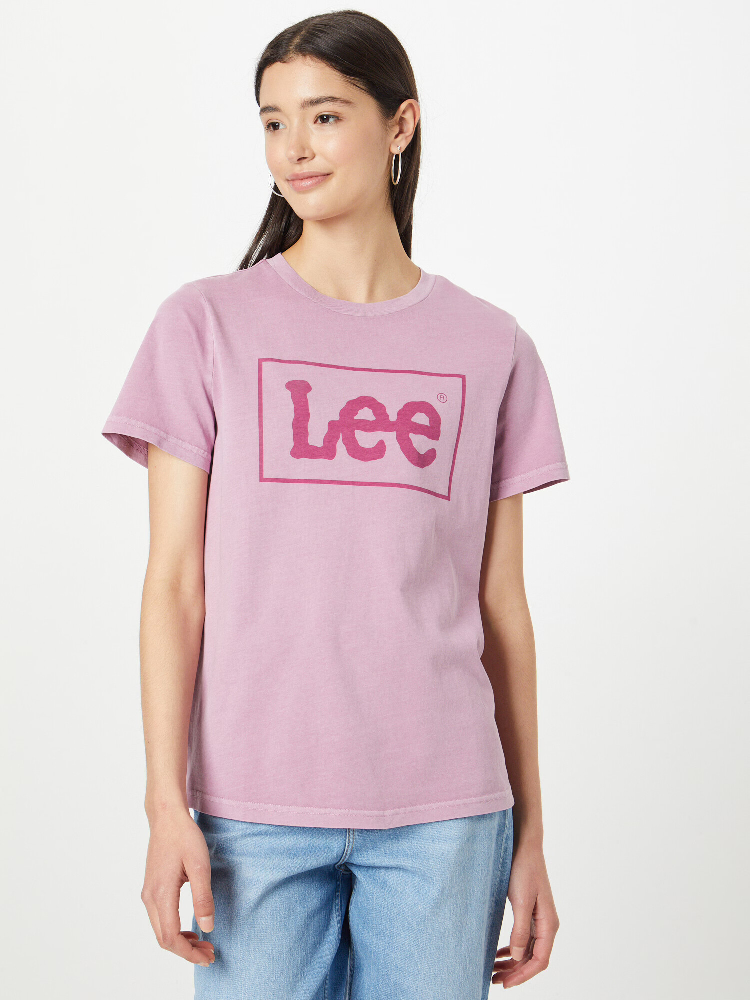 Lee Tricou mov deschis / roșu-violet - Pled.ro