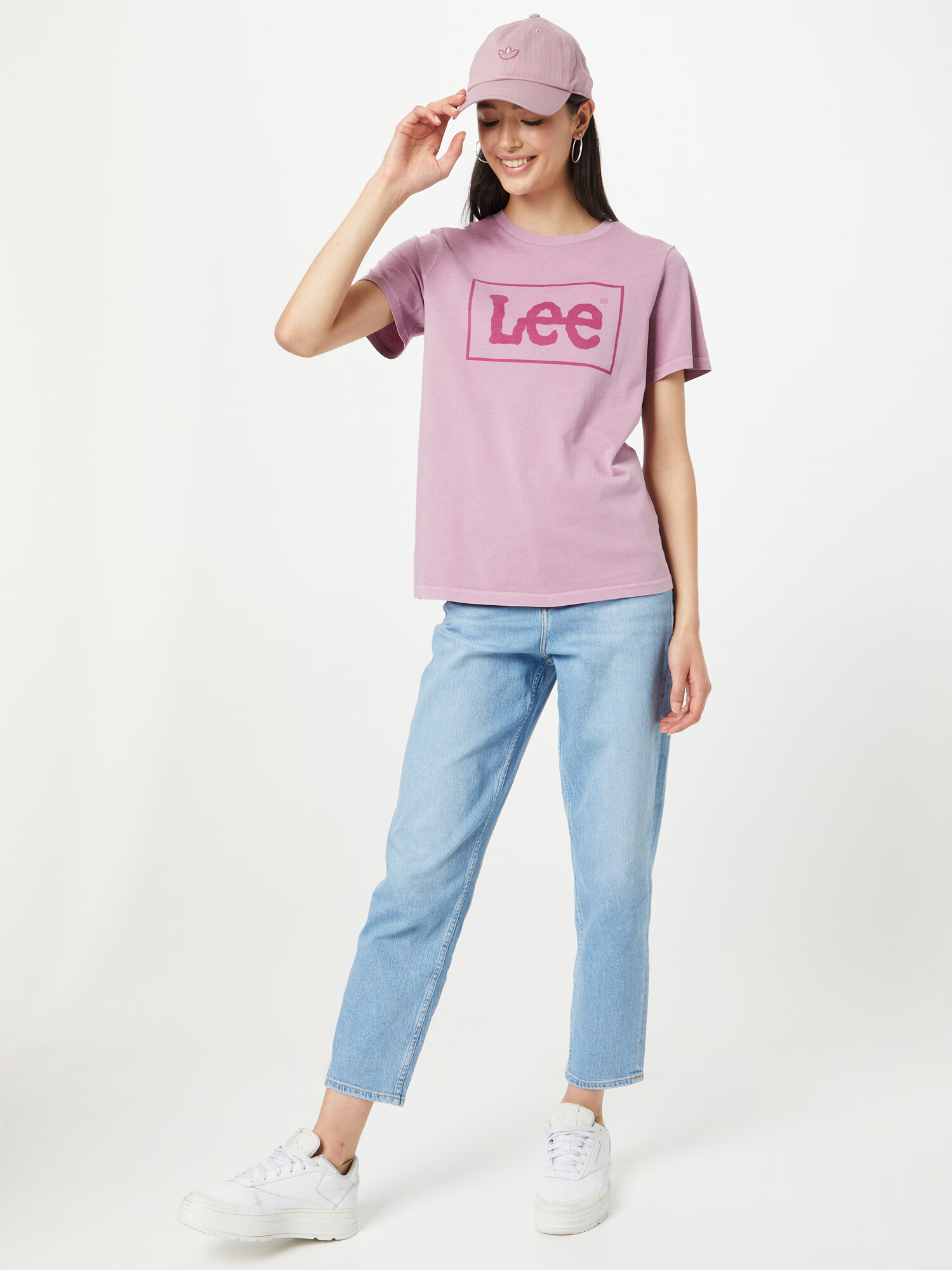 Lee Tricou mov deschis / roșu-violet - Pled.ro