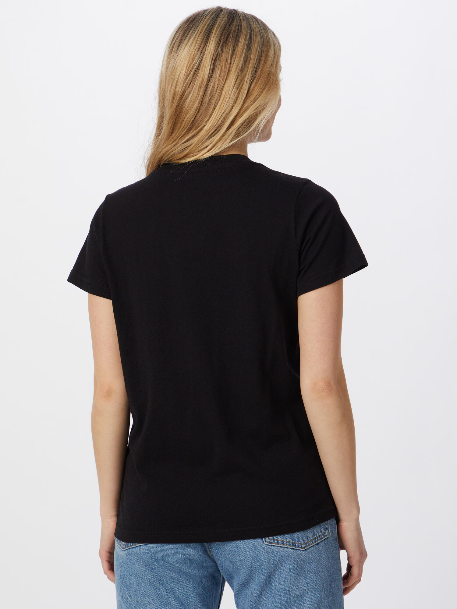 Lee Tricou negru / alb - Pled.ro