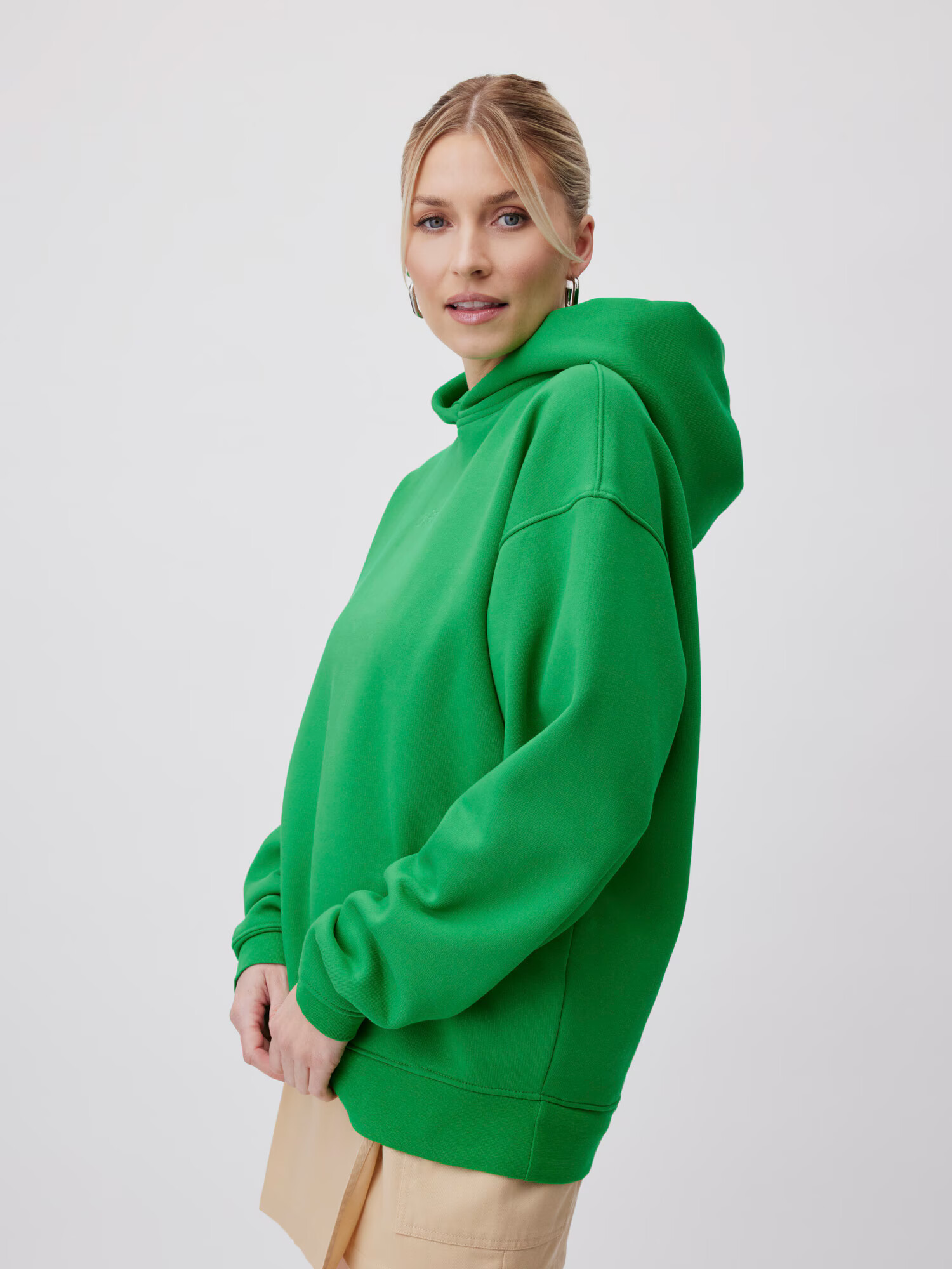 LeGer by Lena Gercke Bluză de molton 'Joelle' verde - Pled.ro