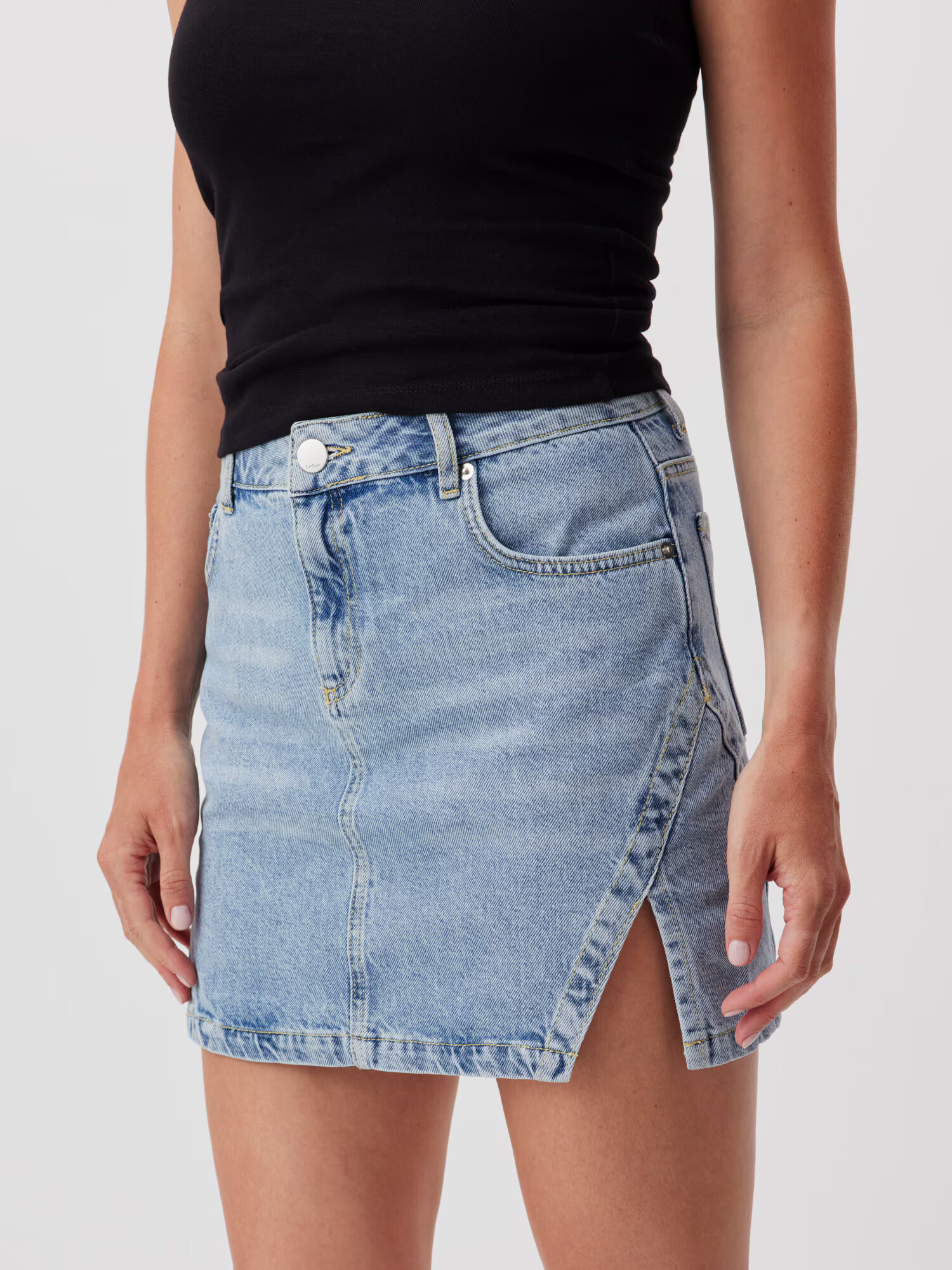 LeGer by Lena Gercke Fustă 'Daphne' albastru denim - Pled.ro