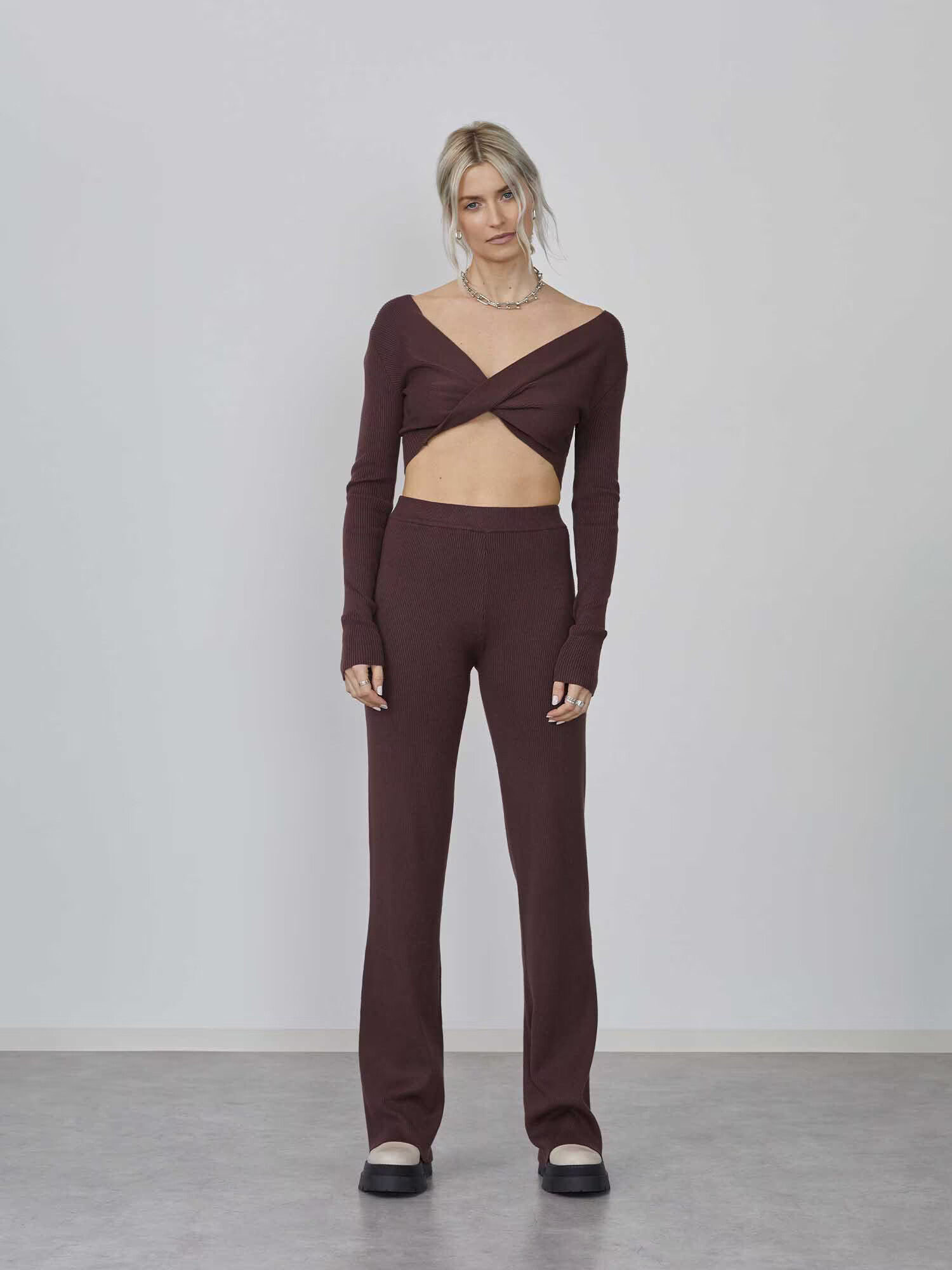 LeGer by Lena Gercke Tricou 'Maike' mov vânătă - Pled.ro