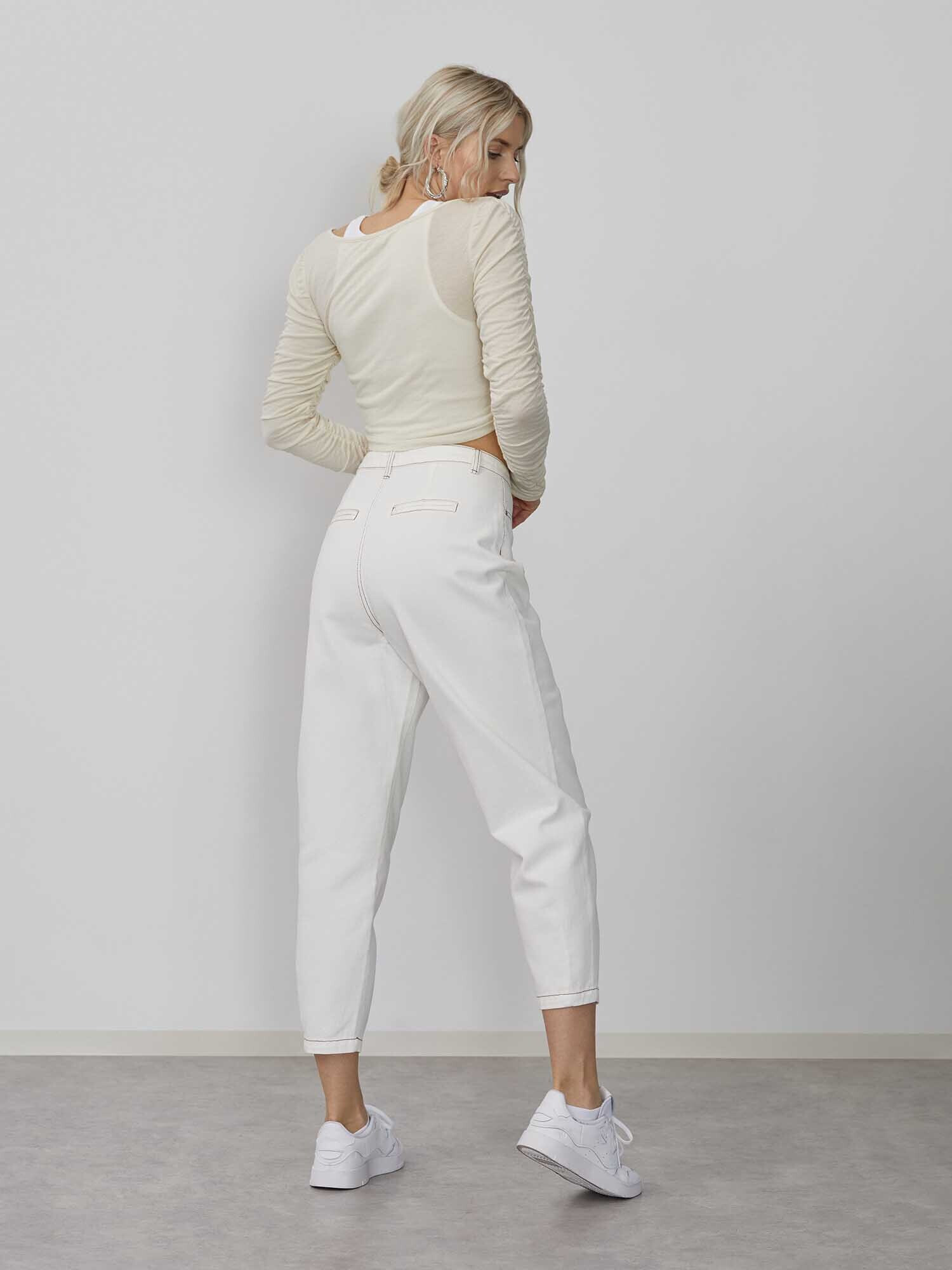 LeGer by Lena Gercke Jeans 'Line' alb - Pled.ro