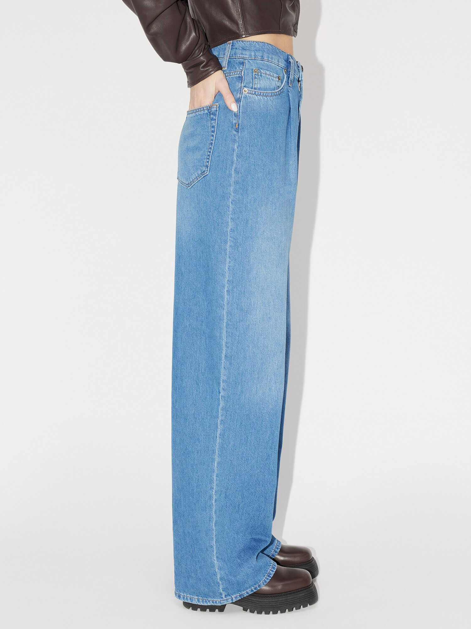 LeGer by Lena Gercke Jeans 'Milly Tall' albastru denim - Pled.ro