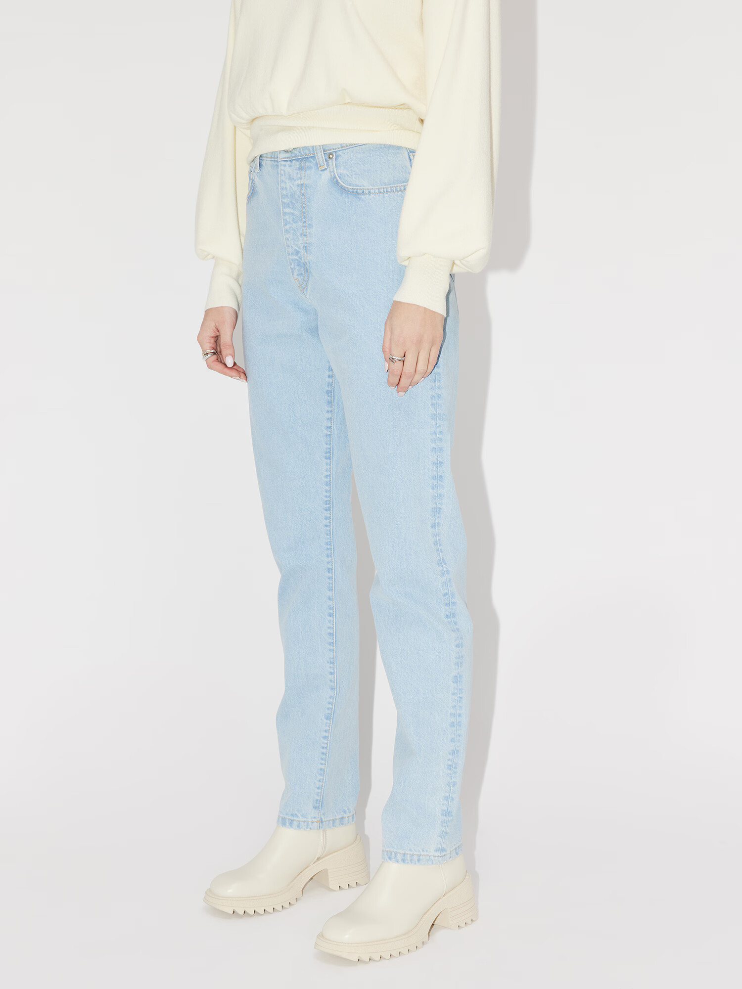 LeGer by Lena Gercke Jeans 'Nala Tall' albastru deschis - Pled.ro