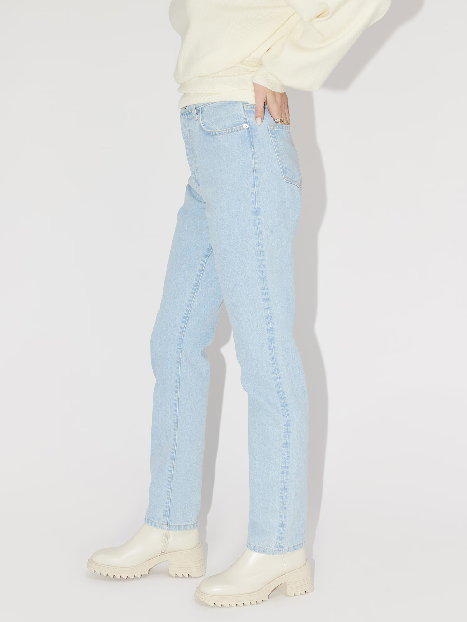 LeGer by Lena Gercke Jeans 'Nala Tall' albastru deschis - Pled.ro