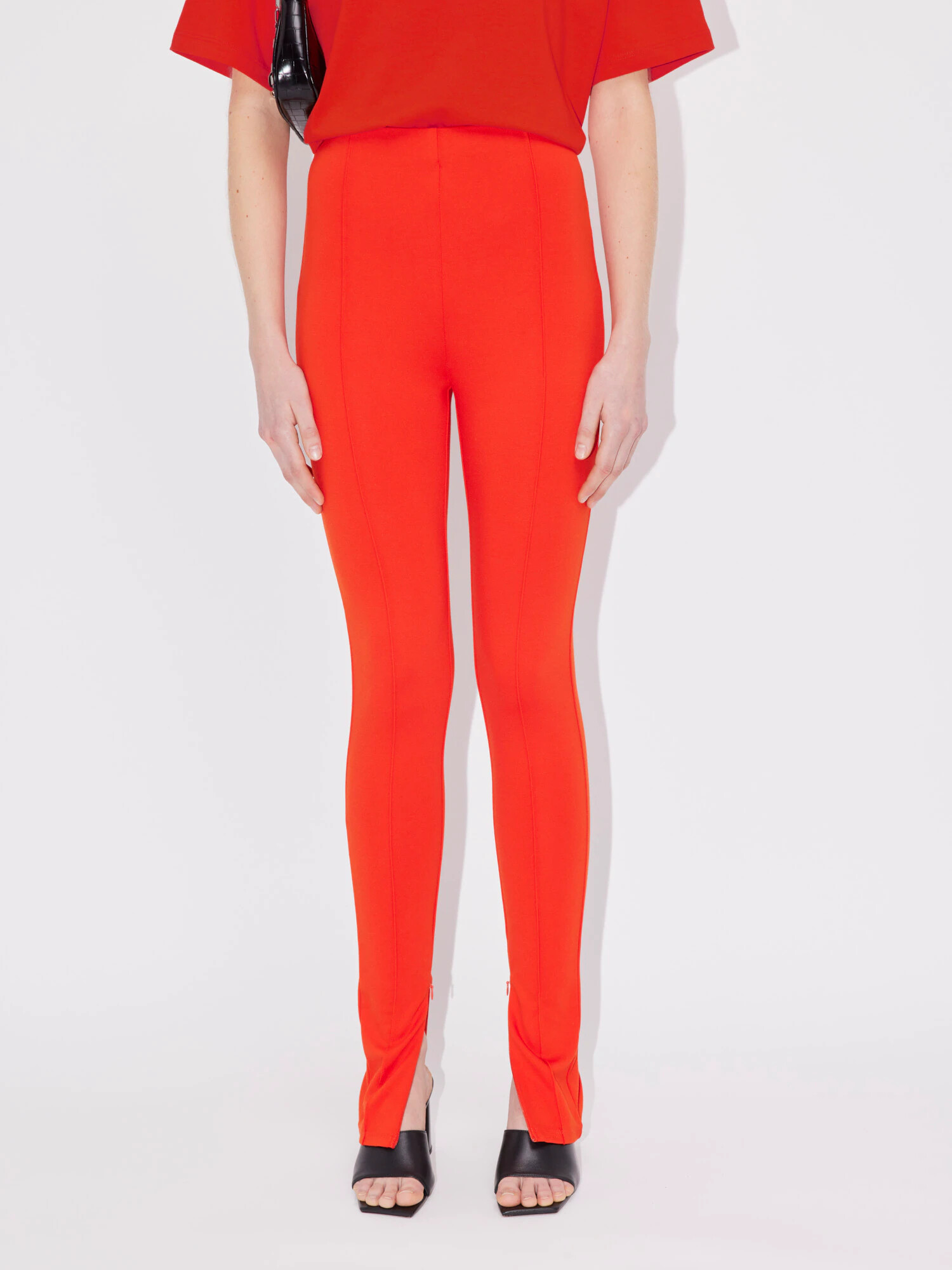 LeGer by Lena Gercke Leggings 'Darleen Tall' roșu - Pled.ro