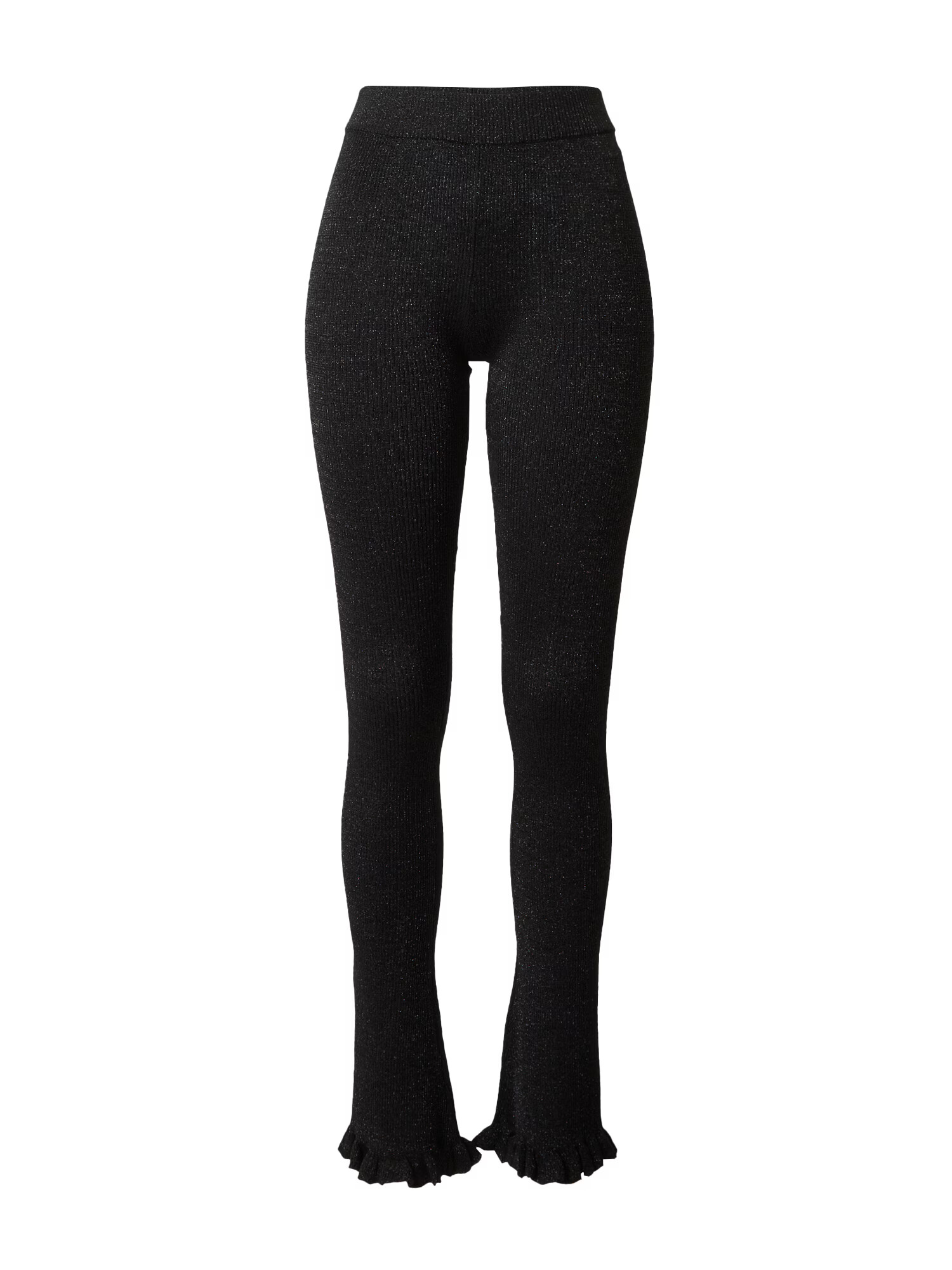 LeGer by Lena Gercke Leggings 'Lianne' gri argintiu / negru - Pled.ro