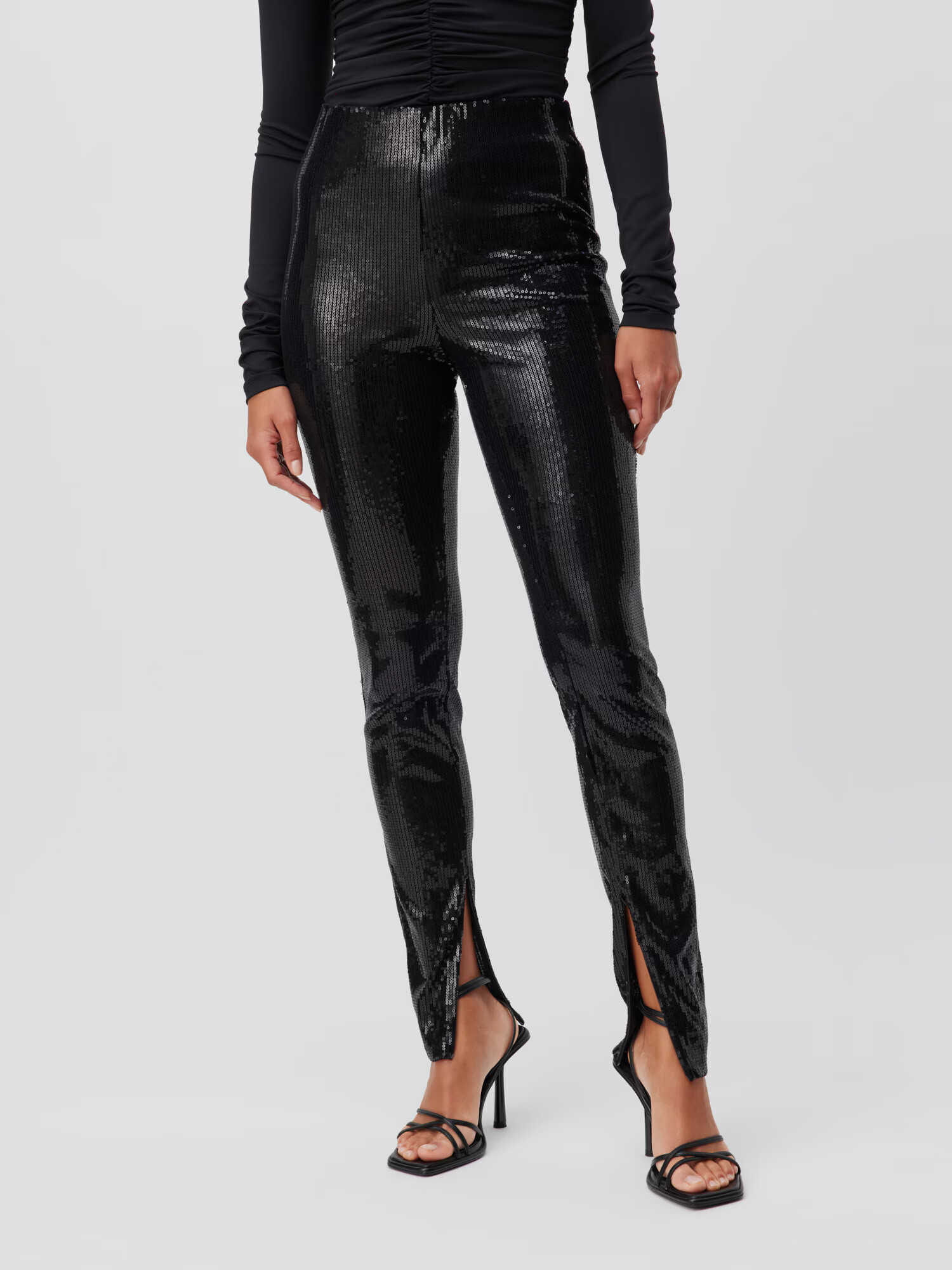 LeGer by Lena Gercke Leggings 'Meline' negru - Pled.ro