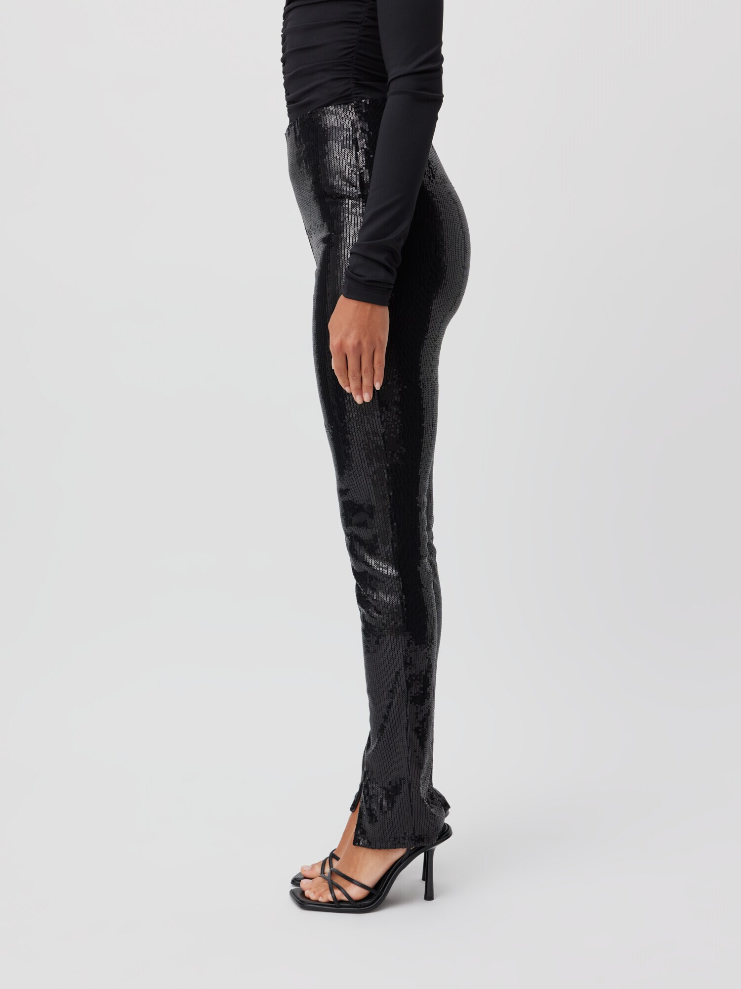 LeGer by Lena Gercke Leggings 'Meline' negru - Pled.ro