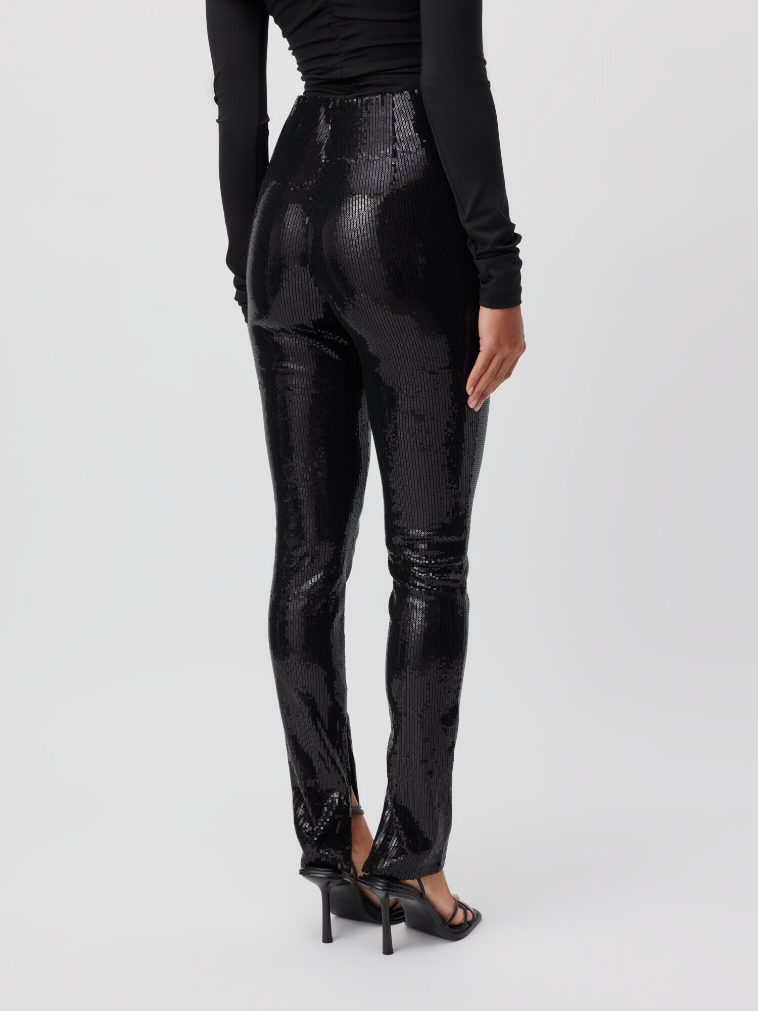 LeGer by Lena Gercke Leggings 'Meline' negru - Pled.ro