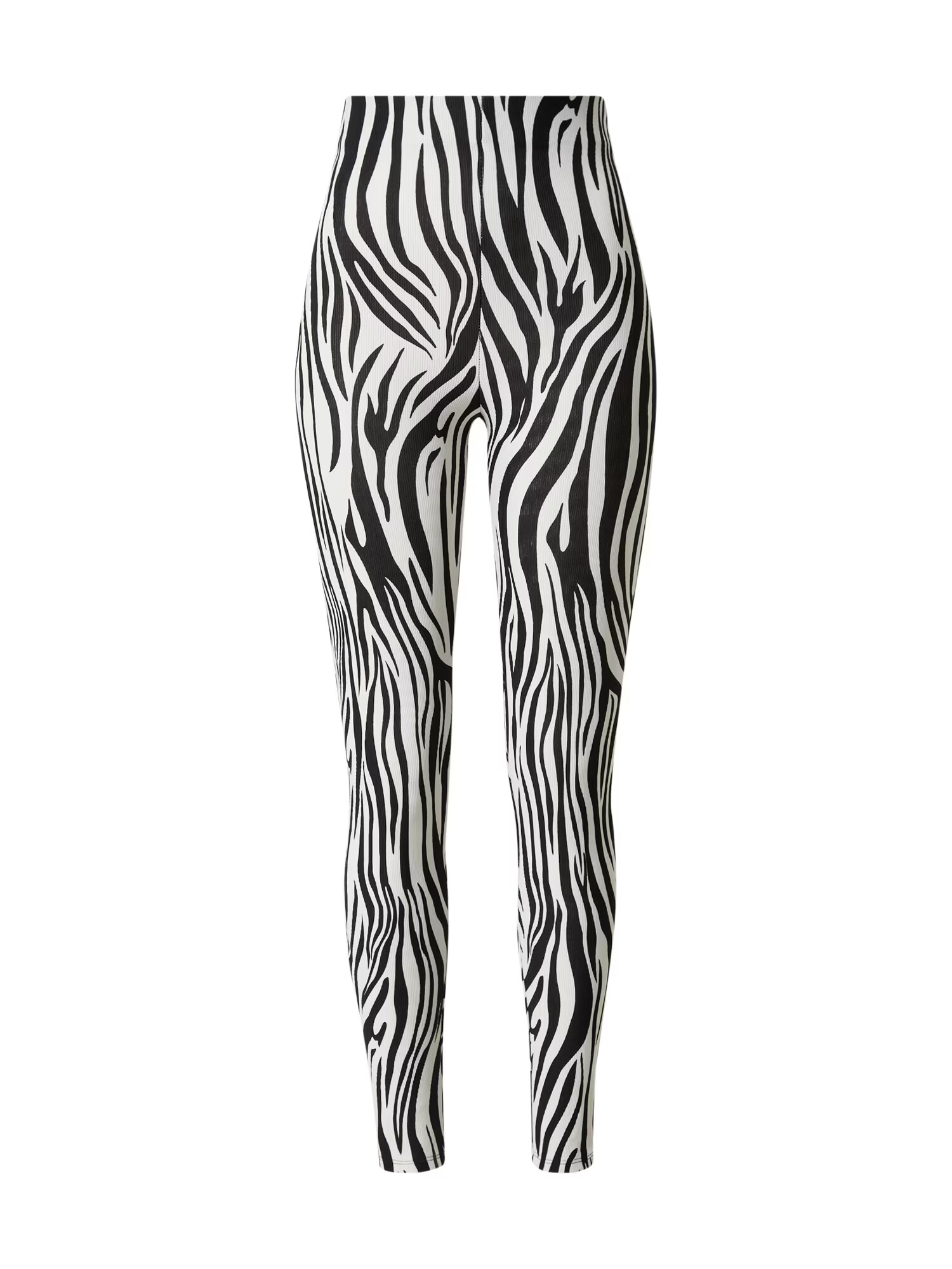 LeGer by Lena Gercke Leggings 'Nancy' negru / alb - Pled.ro