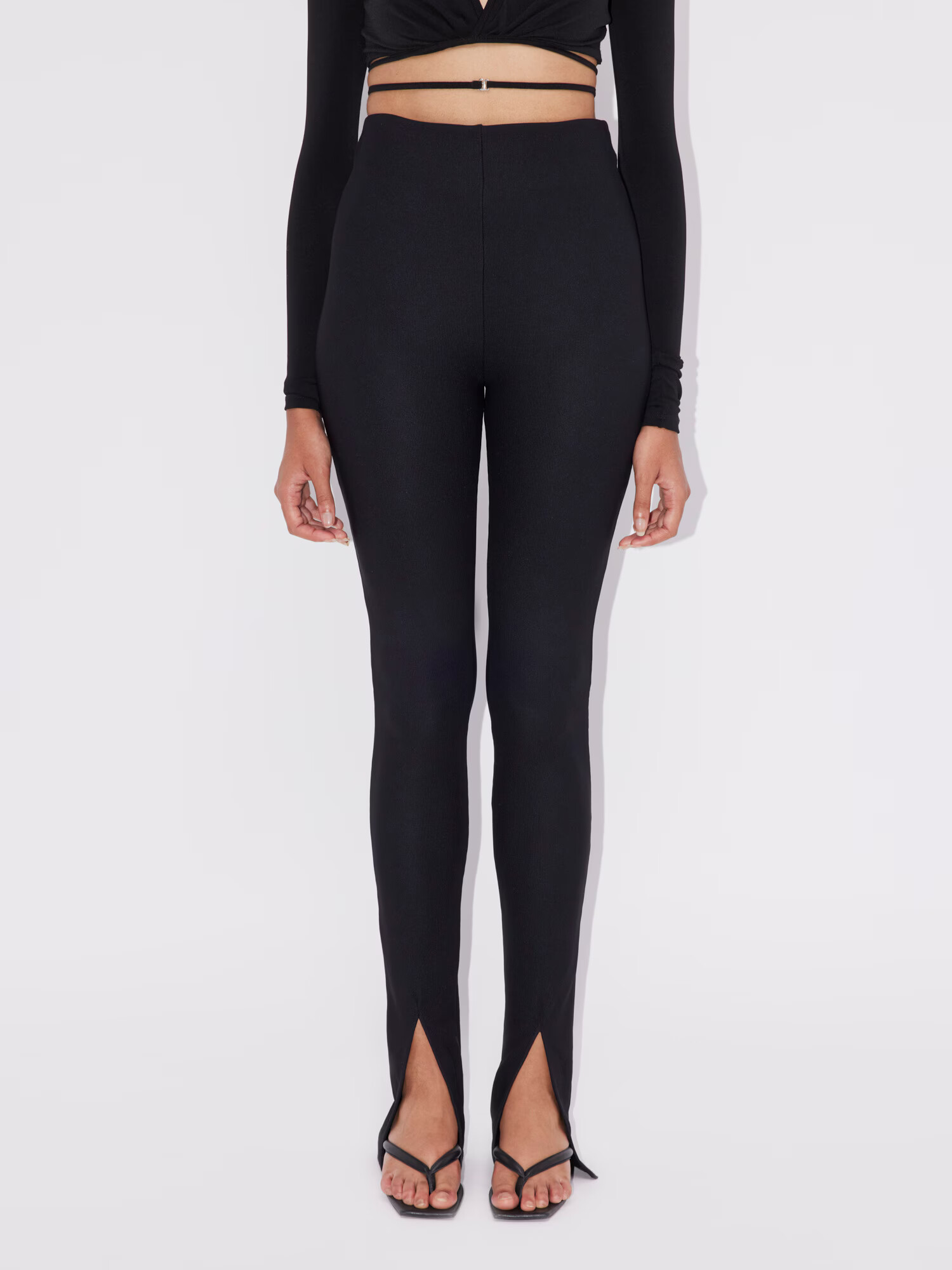 LeGer by Lena Gercke Leggings 'Pamela' negru - Pled.ro