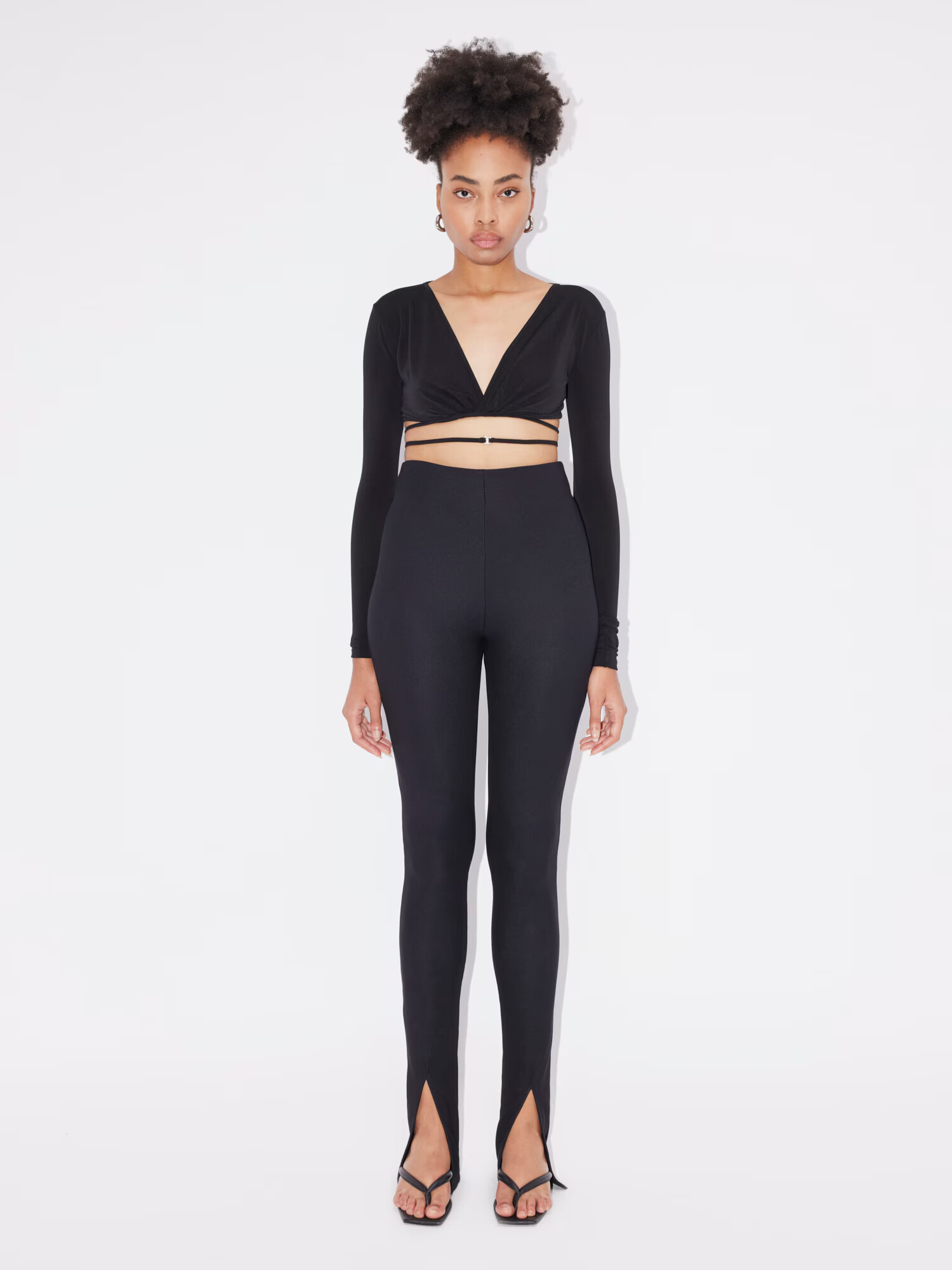 LeGer by Lena Gercke Leggings 'Pamela' negru - Pled.ro