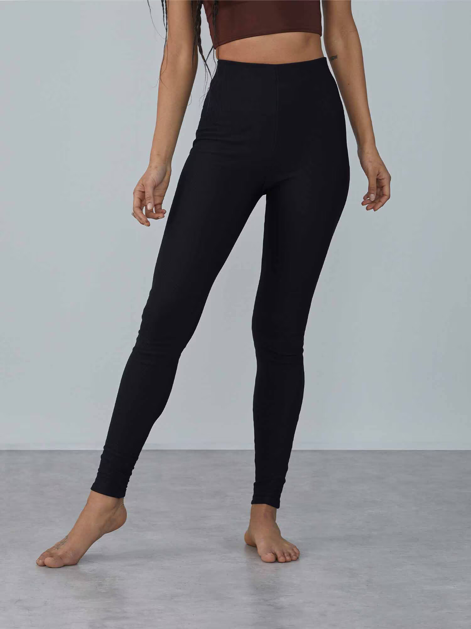 LeGer by Lena Gercke Leggings 'Sunny' negru - Pled.ro