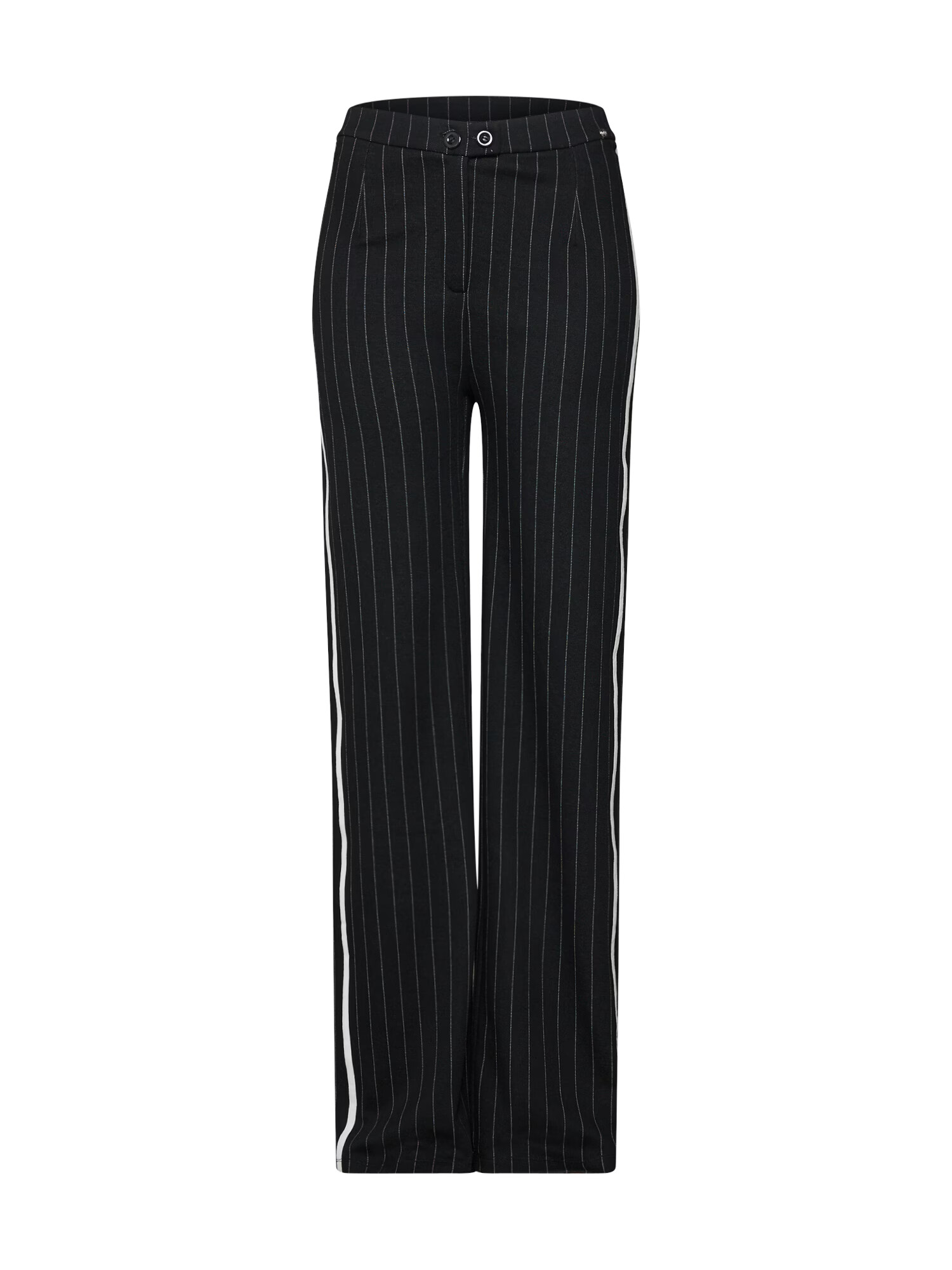 LeGer by Lena Gercke Pantaloni 'Cora' negru / alb - Pled.ro