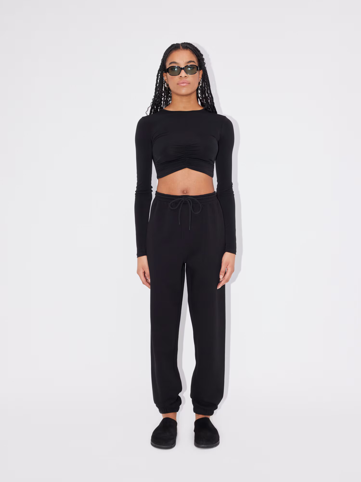 LeGer by Lena Gercke Pantaloni 'Coven' negru - Pled.ro