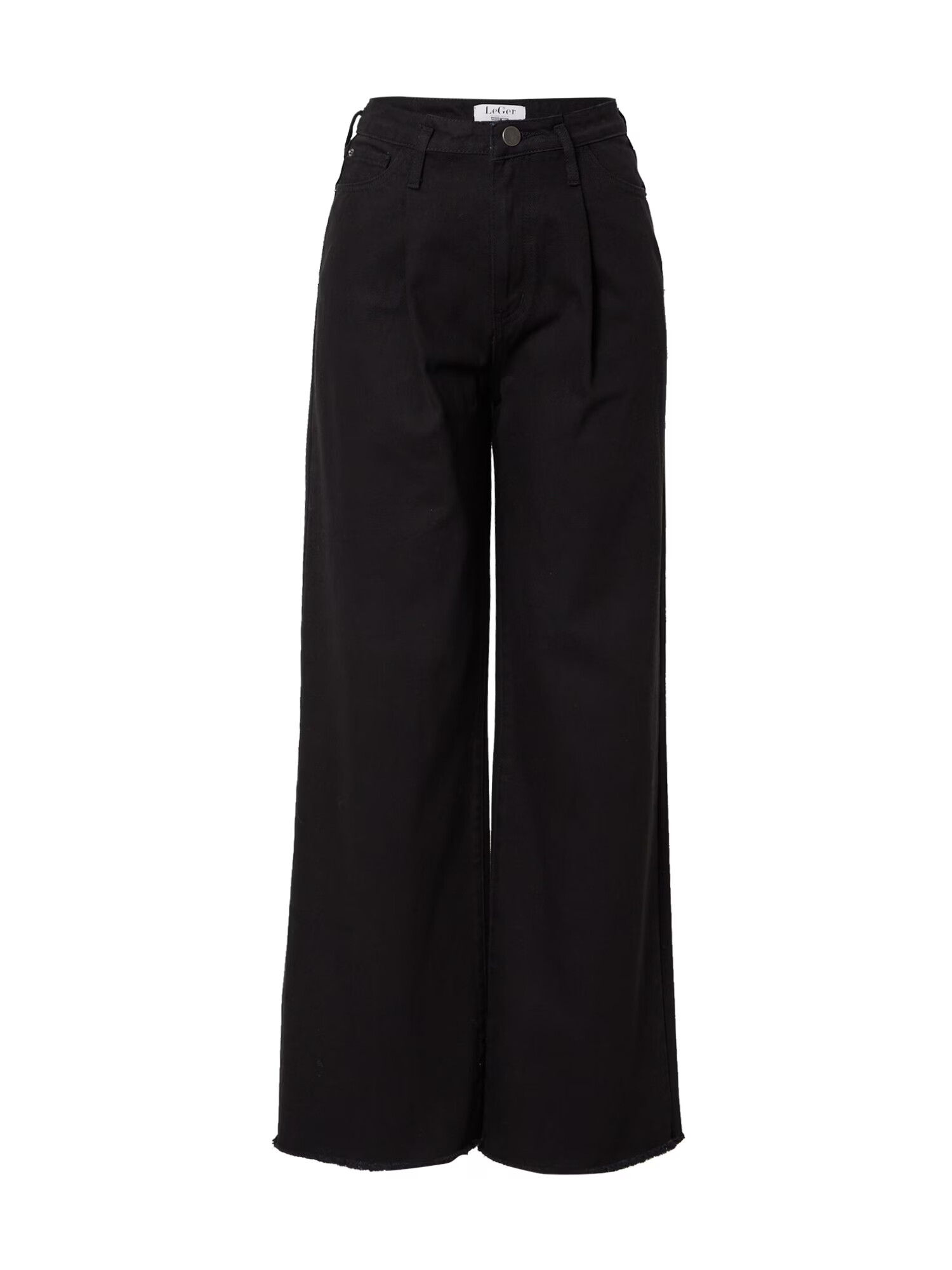 LeGer by Lena Gercke Pantaloni cu cute 'Greta' negru - Pled.ro