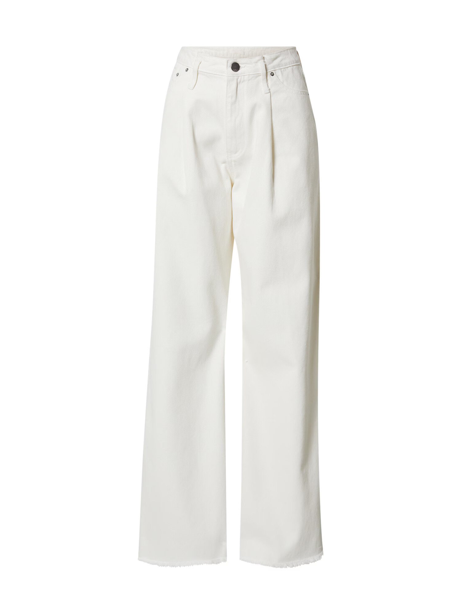 LeGer by Lena Gercke Pantaloni cu cute 'Greta Tall' alb denim - Pled.ro