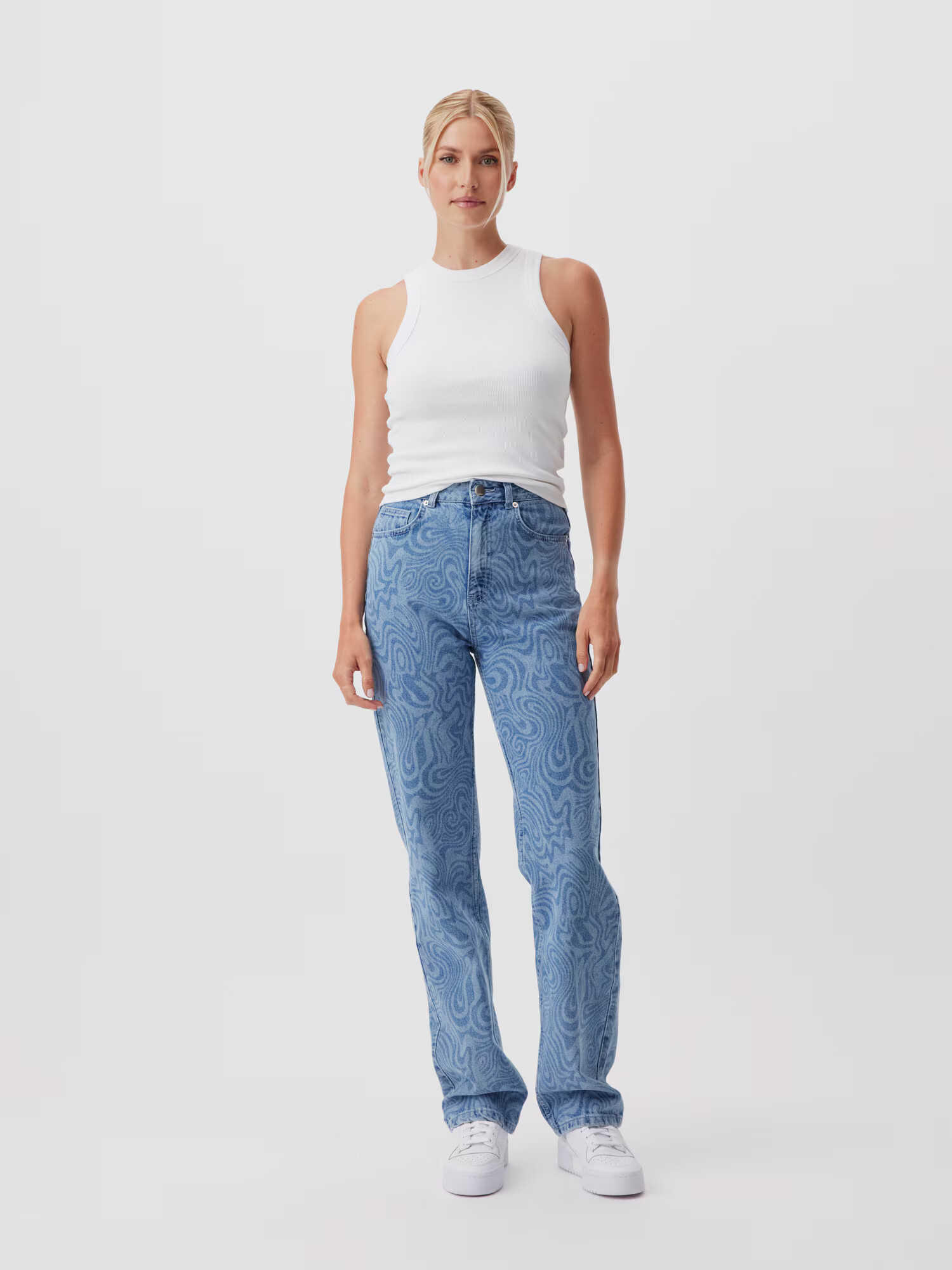 LeGer by Lena Gercke Pantaloni cu cute 'Shari' albastru denim - Pled.ro