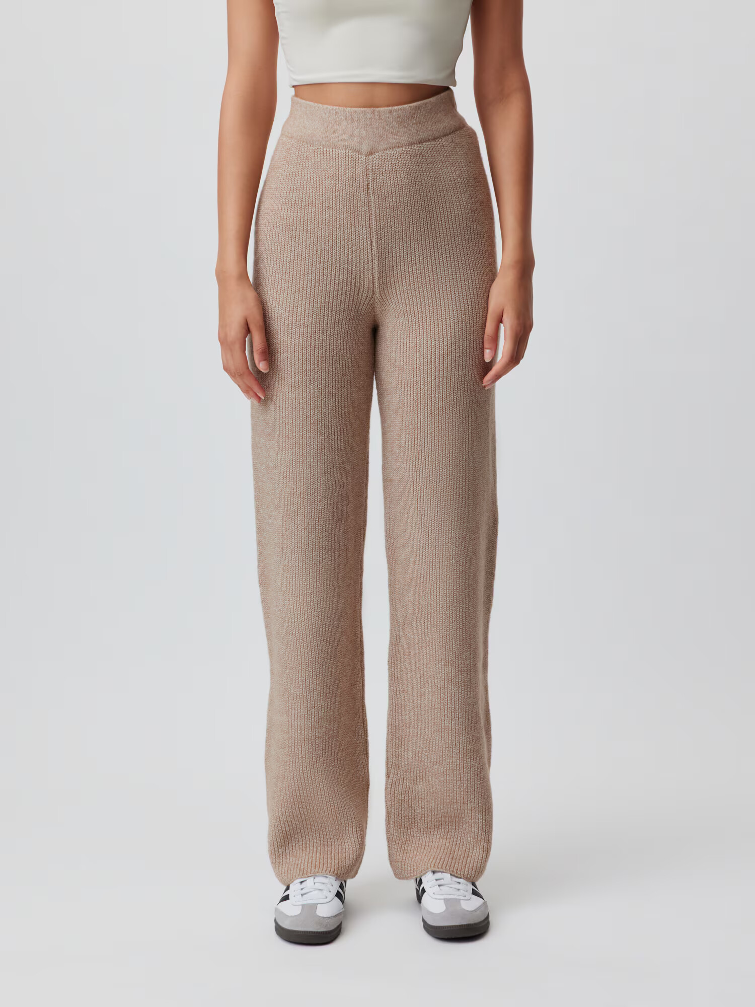 LeGer by Lena Gercke Pantaloni 'Ela' bej deschis - Pled.ro